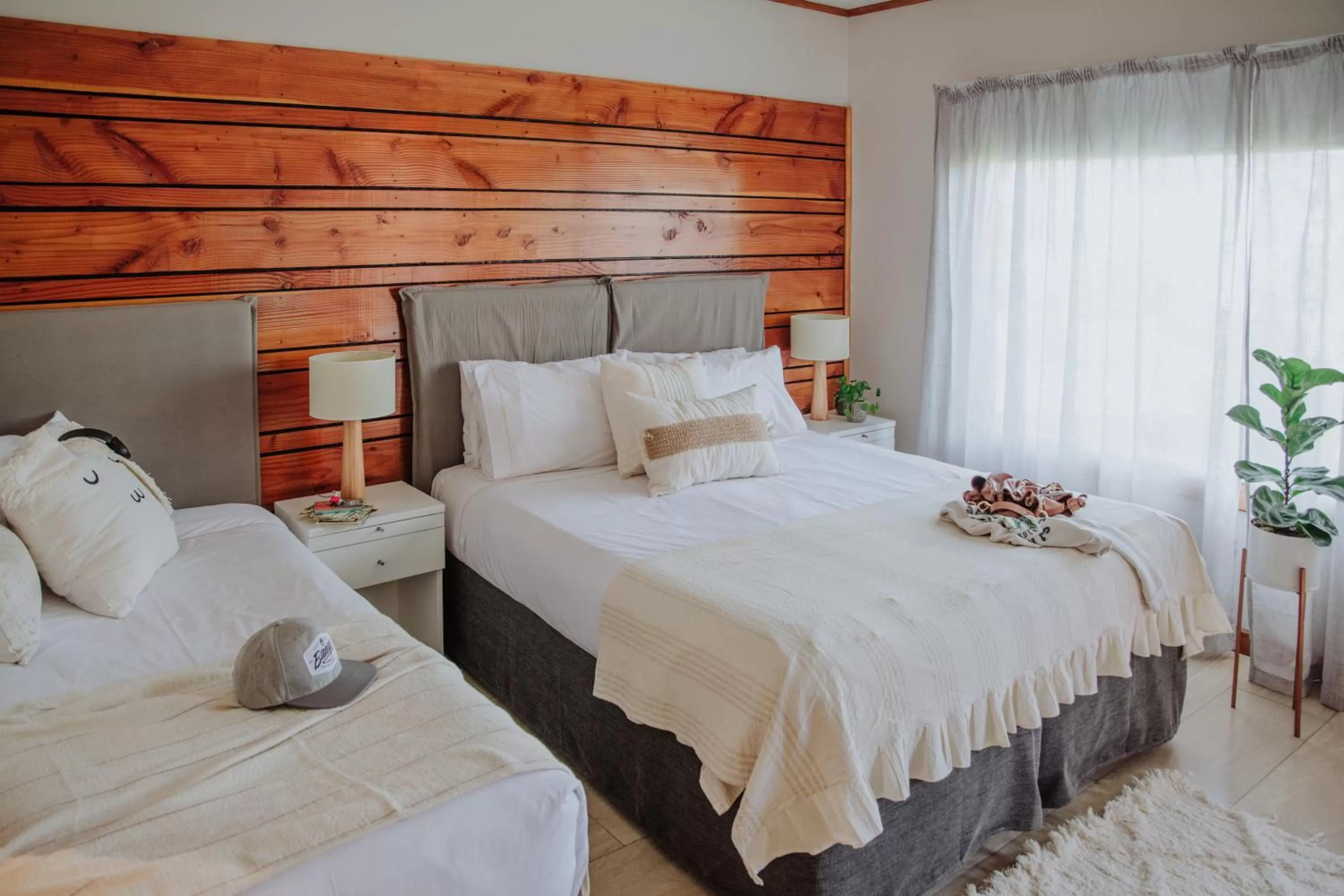 Bed in Hostería El Coirón