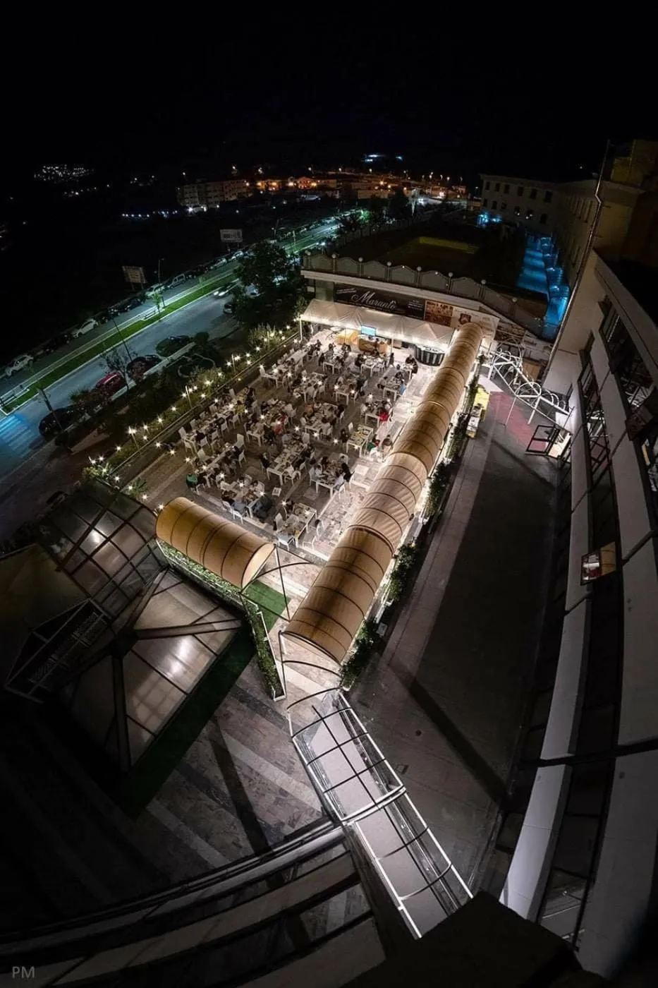 Bird's eye view in Grand Hotel Europa