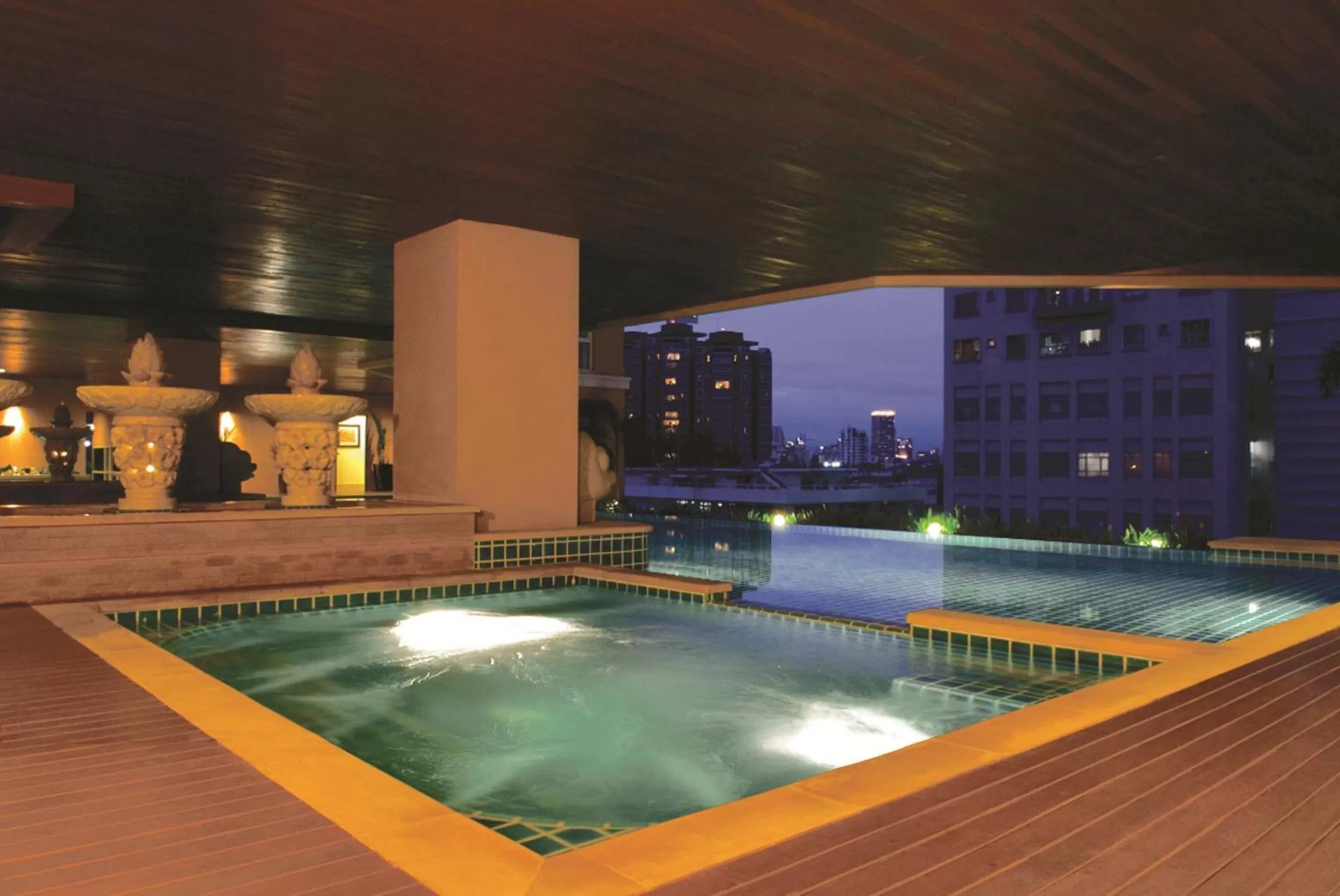 Swimming pool in The Narathiwas Hotel & Residence Sathorn Bangkok