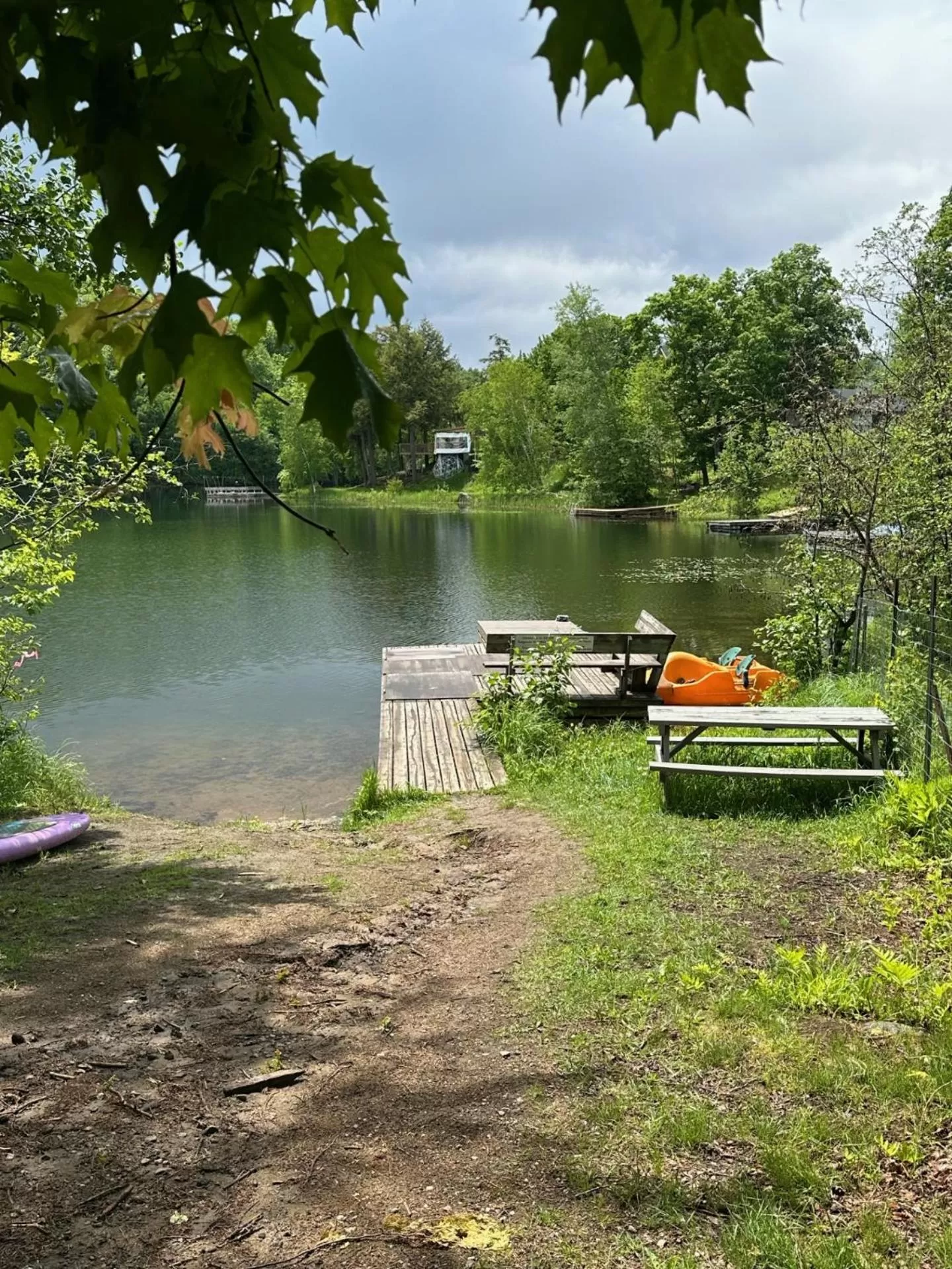 Lake view in Condos Kamik Tremblant