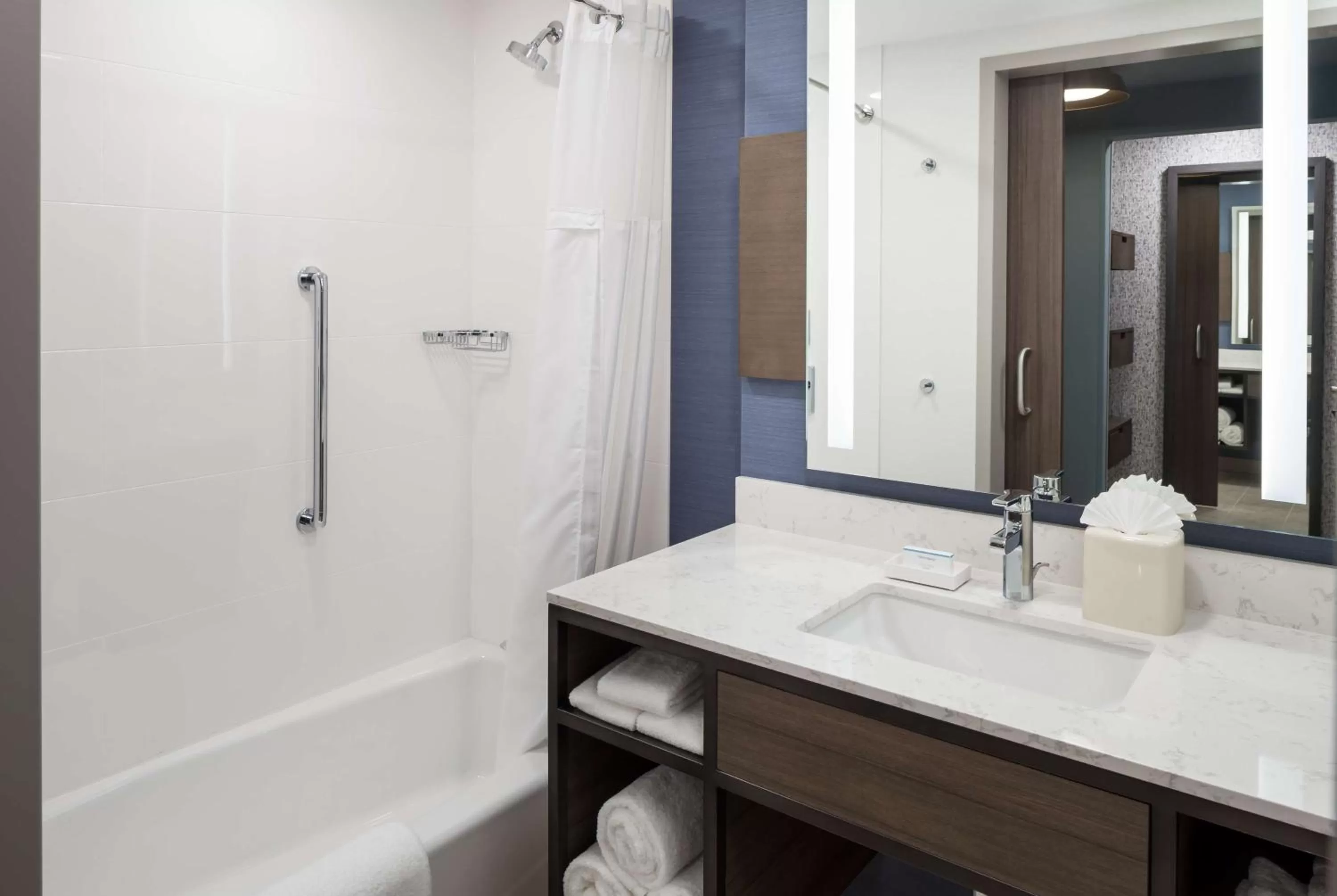 Bathroom in Hilton Garden Inn Madison Downtown, WI