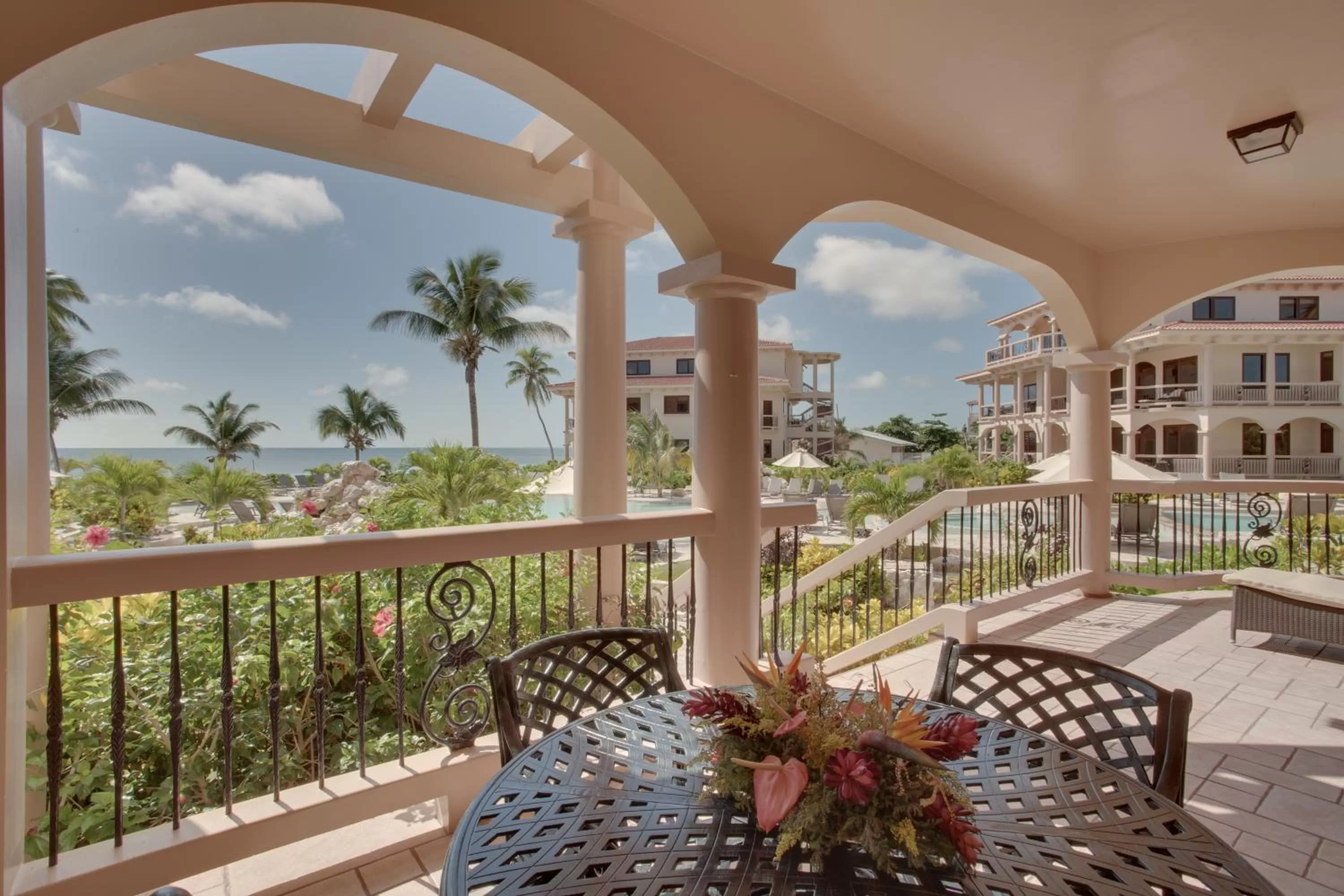 Patio in Coco Beach Resort