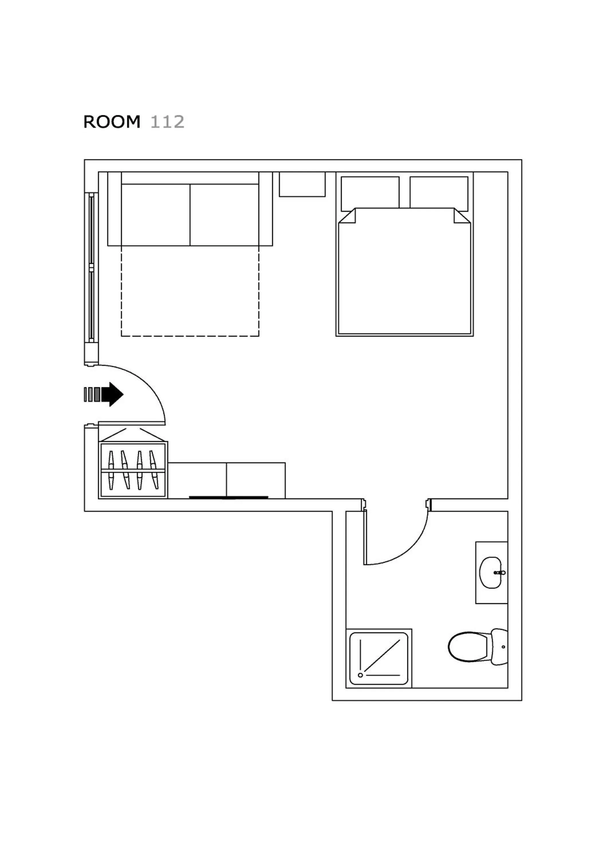 Queen Room with Sofa Bed in Howey Bay Motel