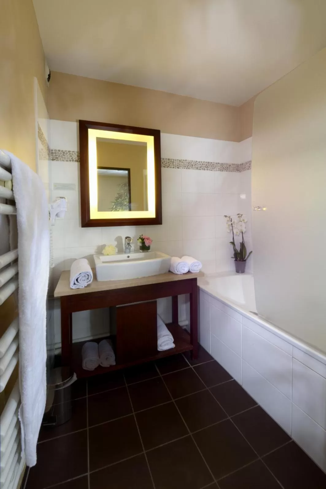 Bathroom in Hotel de Berny