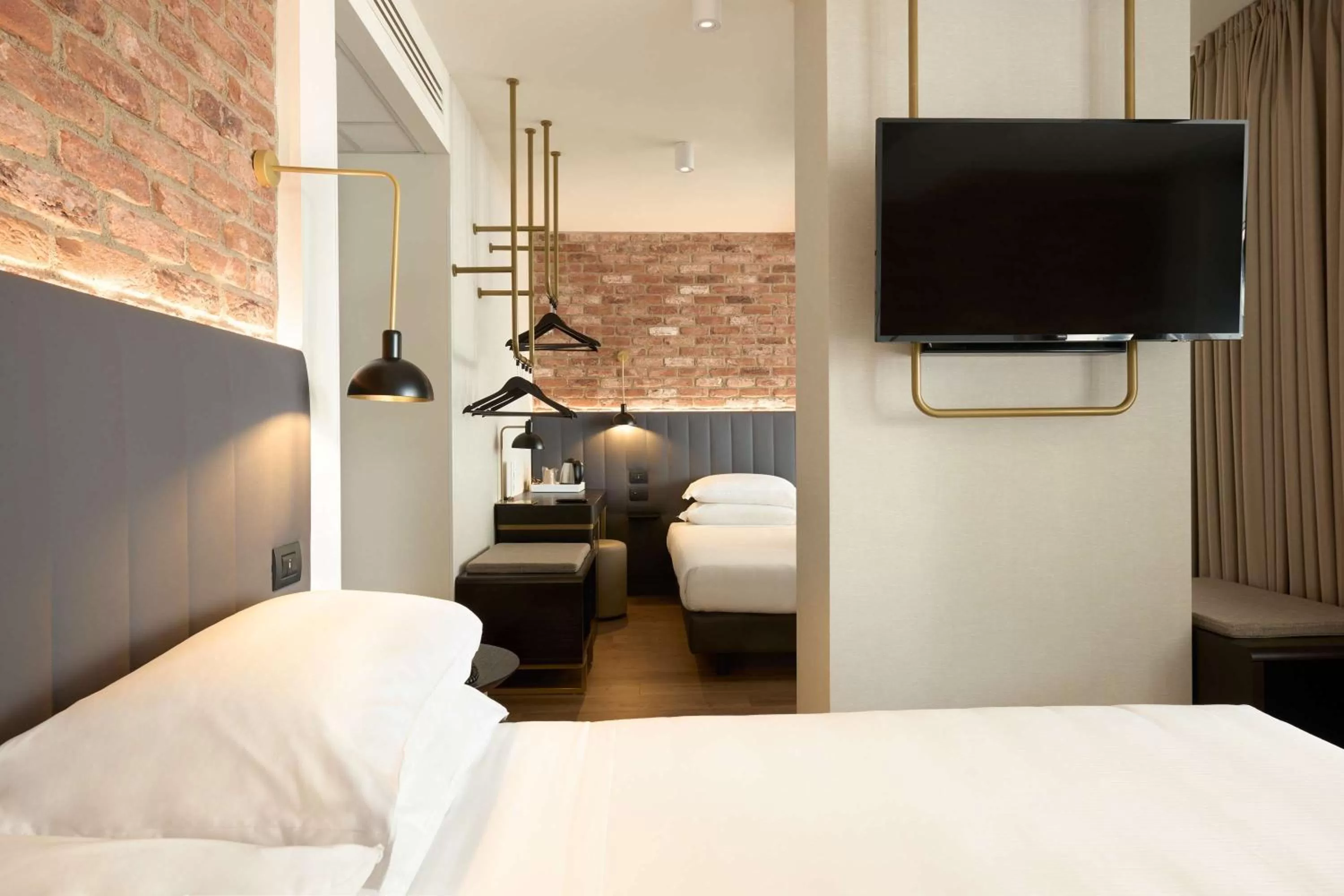 Bedroom, Bed in Best Western Hotel Tritone