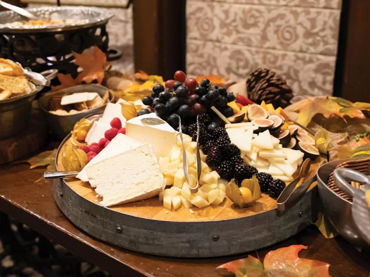Food close-up in UCLA Lake Arrowhead Lodge