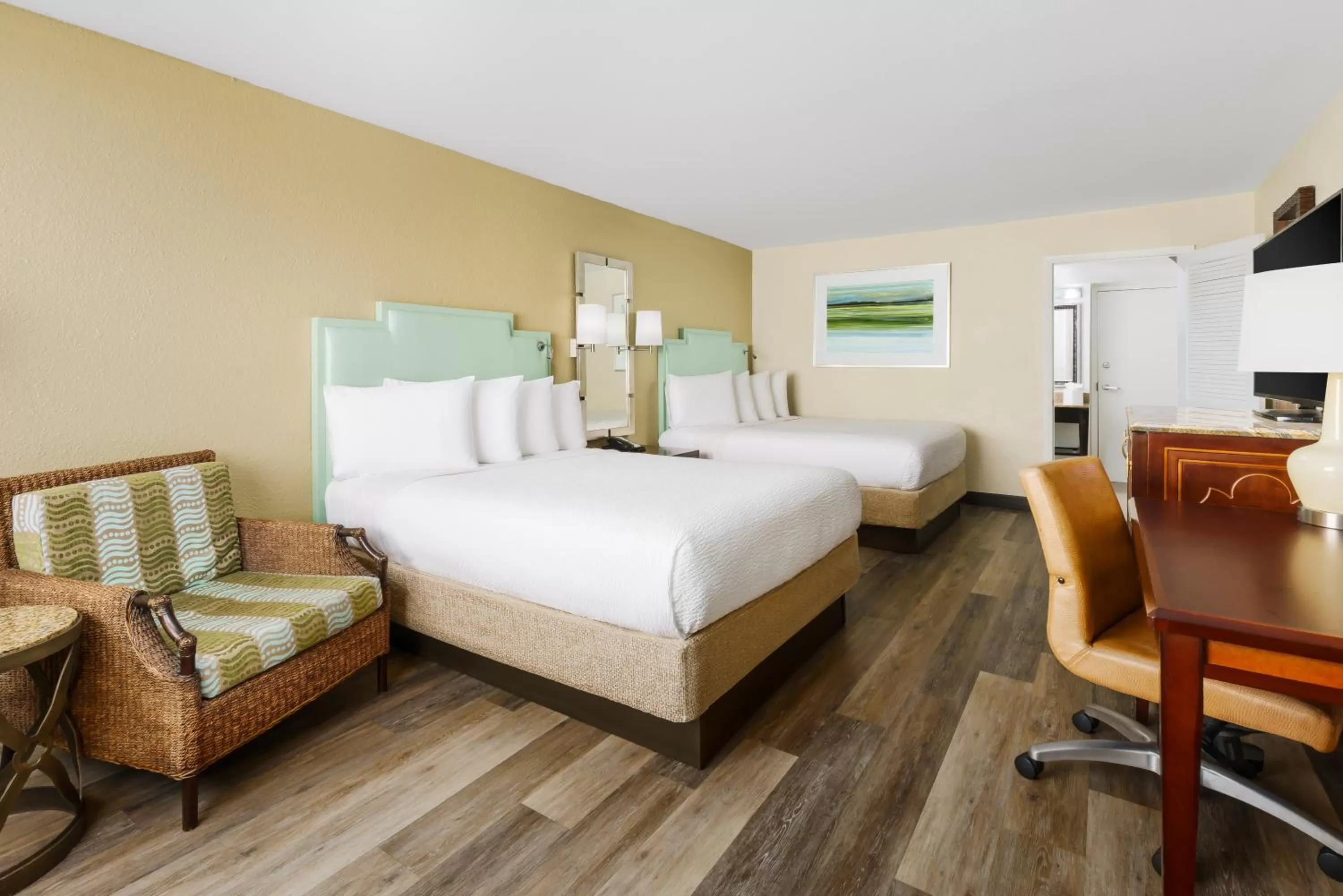 Two Beds Pool View (Includes 4 Water Park Passes) in Coco Key Hotel & Water Park Resort