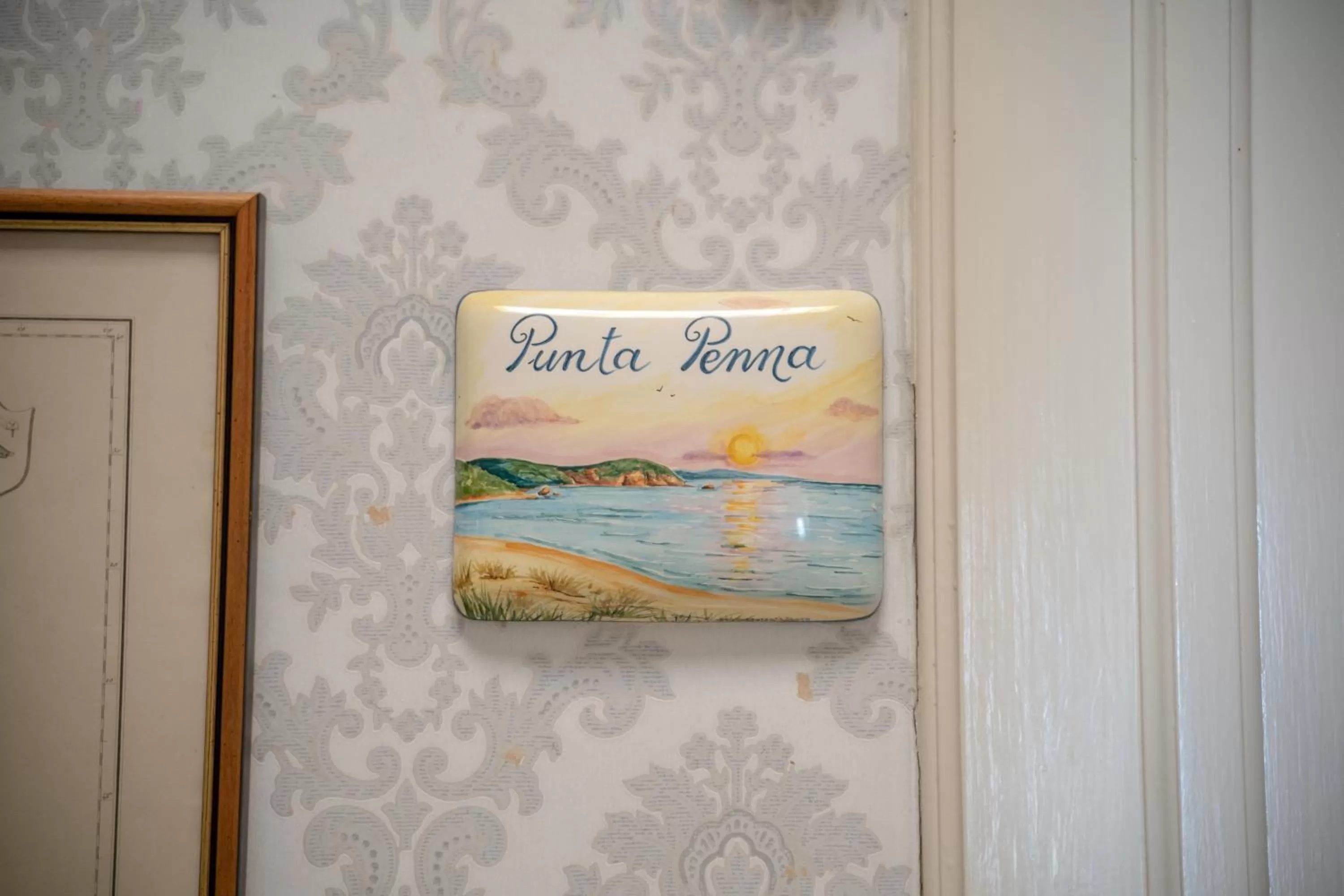 Decorative detail in Il Giardino Nascosto B&B