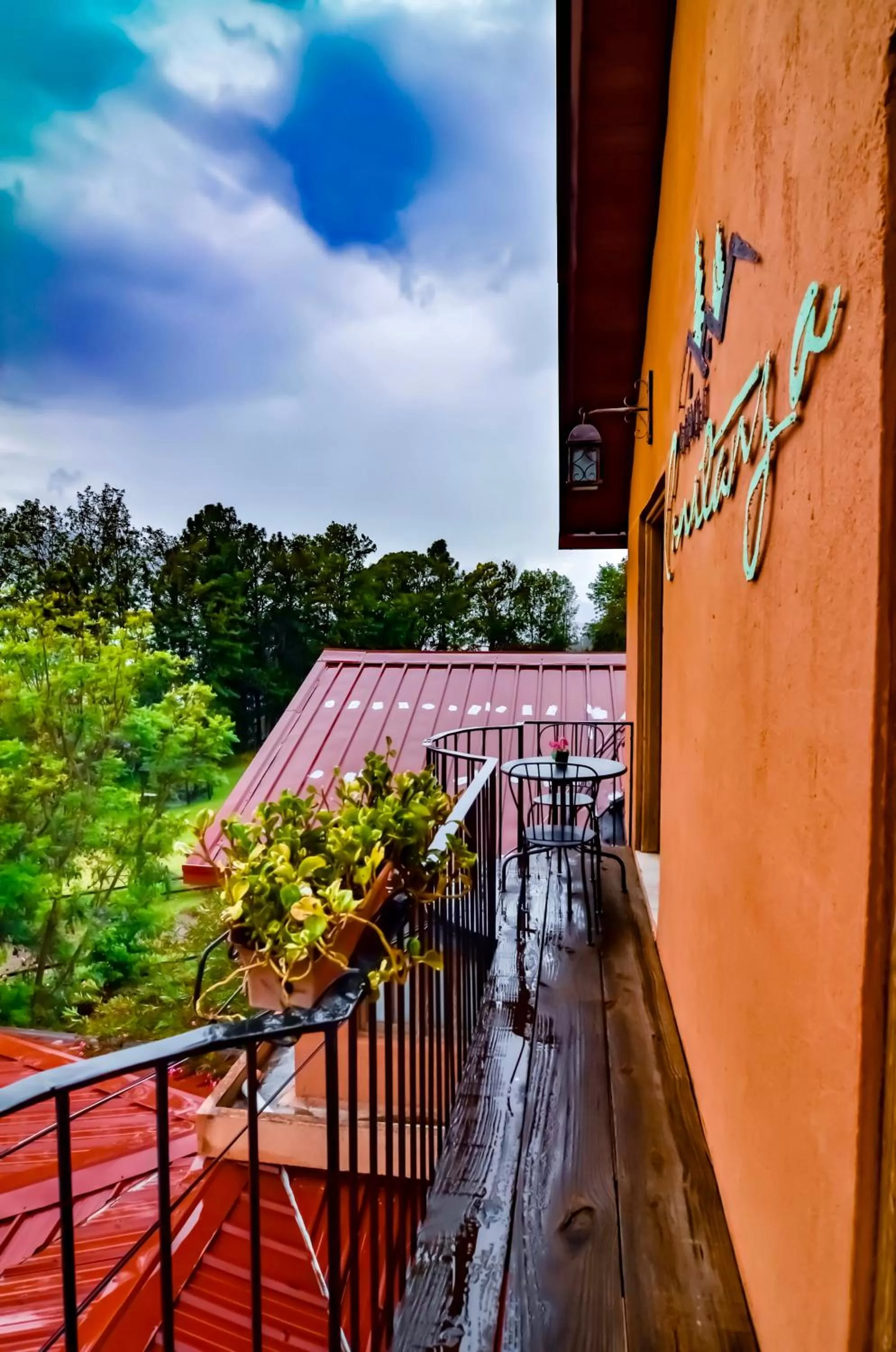 Balcony/Terrace in Hotel Rancho Constanza & Cabañas de la Montaña