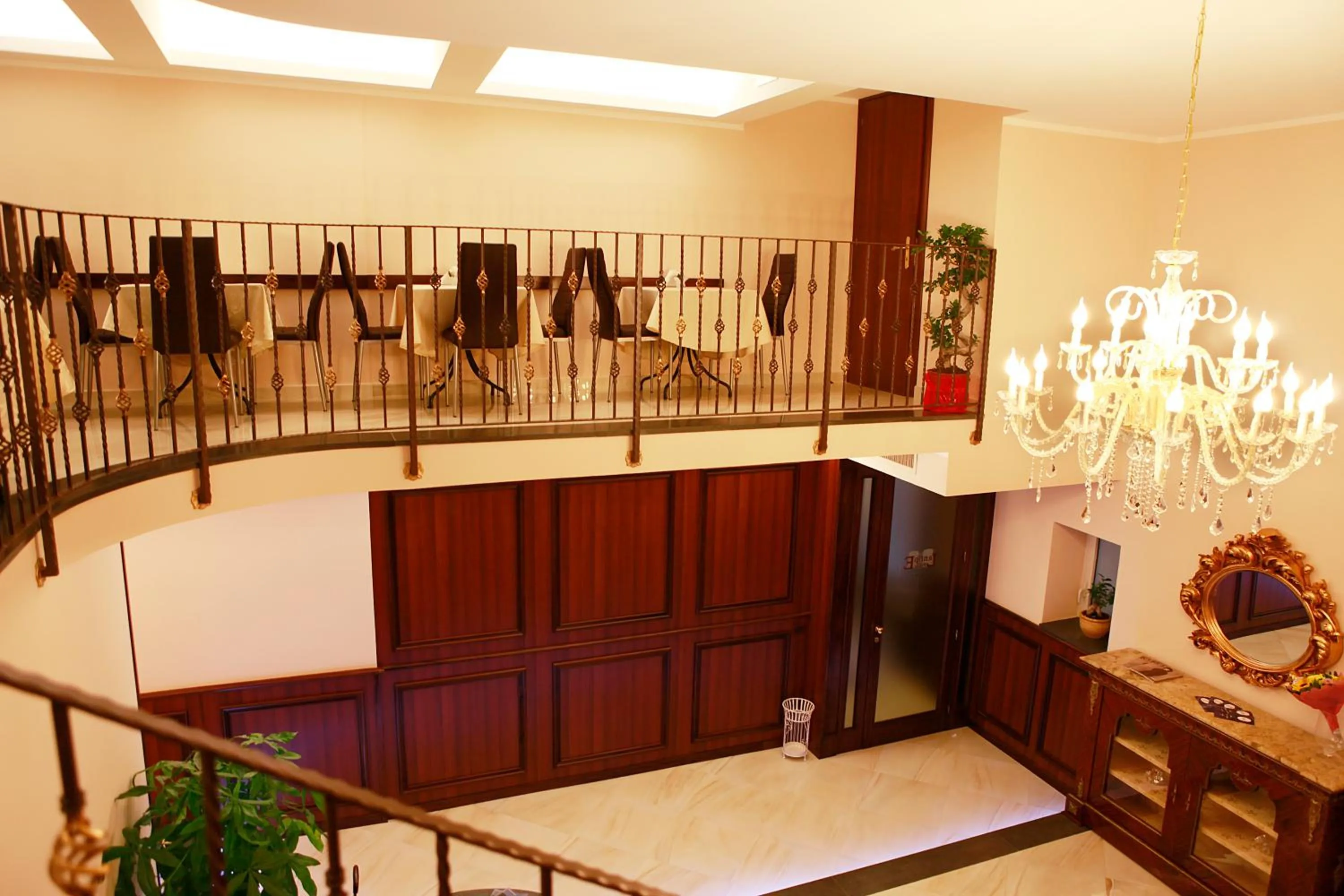 Decorative detail in Hotel Lanfipe Palace