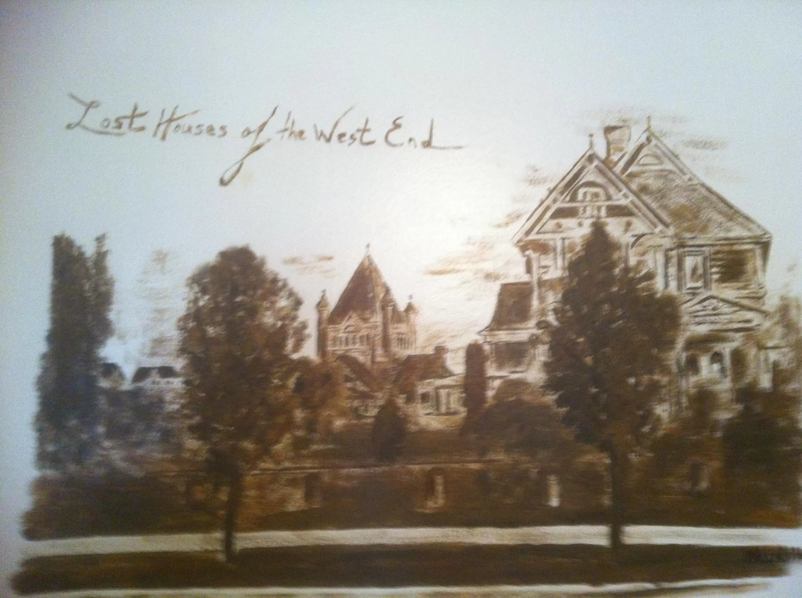 Decorative detail in West End Guest House