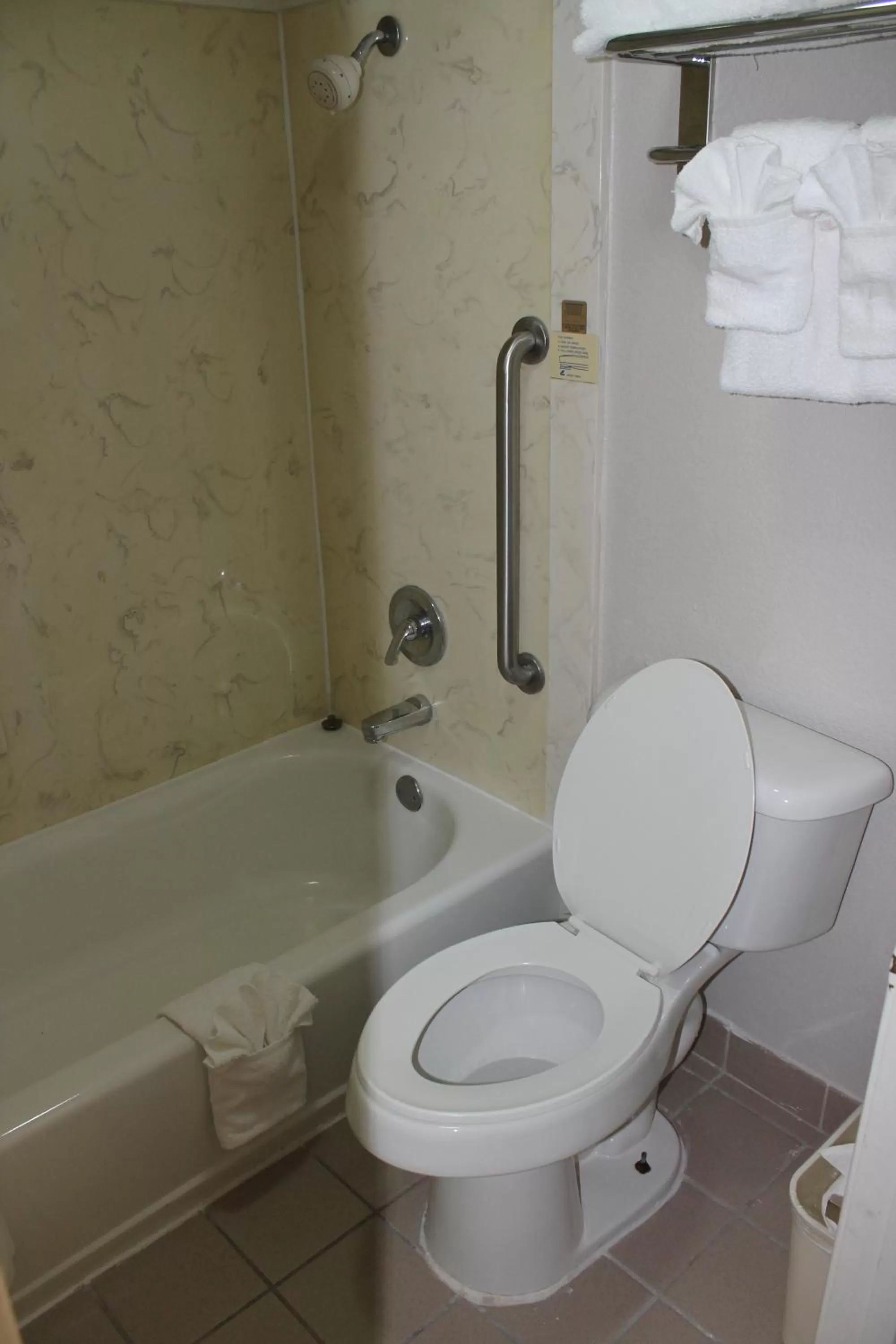Toilet in Quality Inn & Suites Port Arthur - Nederland