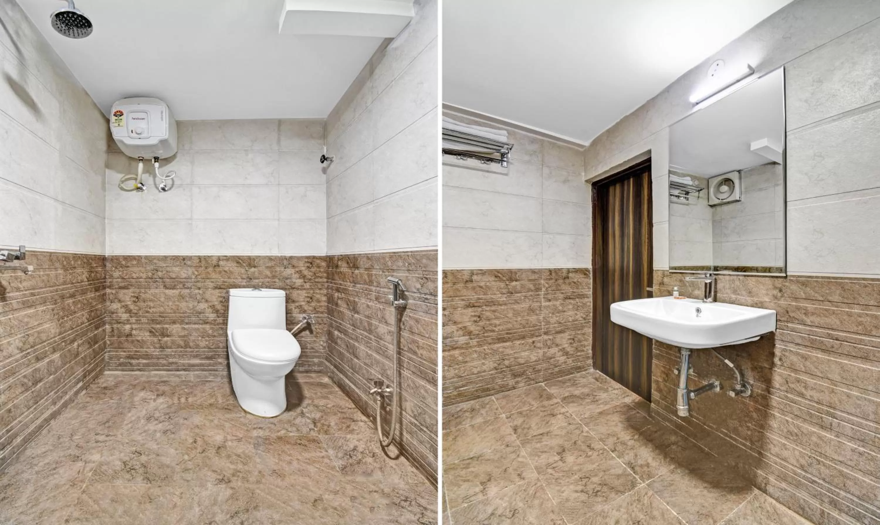 Bathroom in Treebo Trend The Pearl Bliss