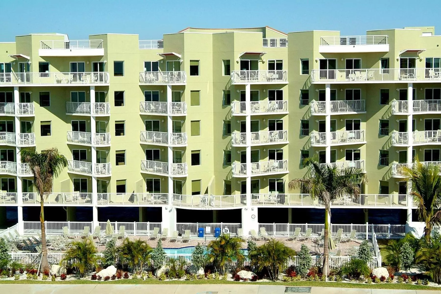 Facade/entrance in Crystal Palms Beach Resort