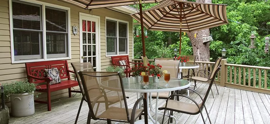 Balcony/Terrace in Heartstone Inn