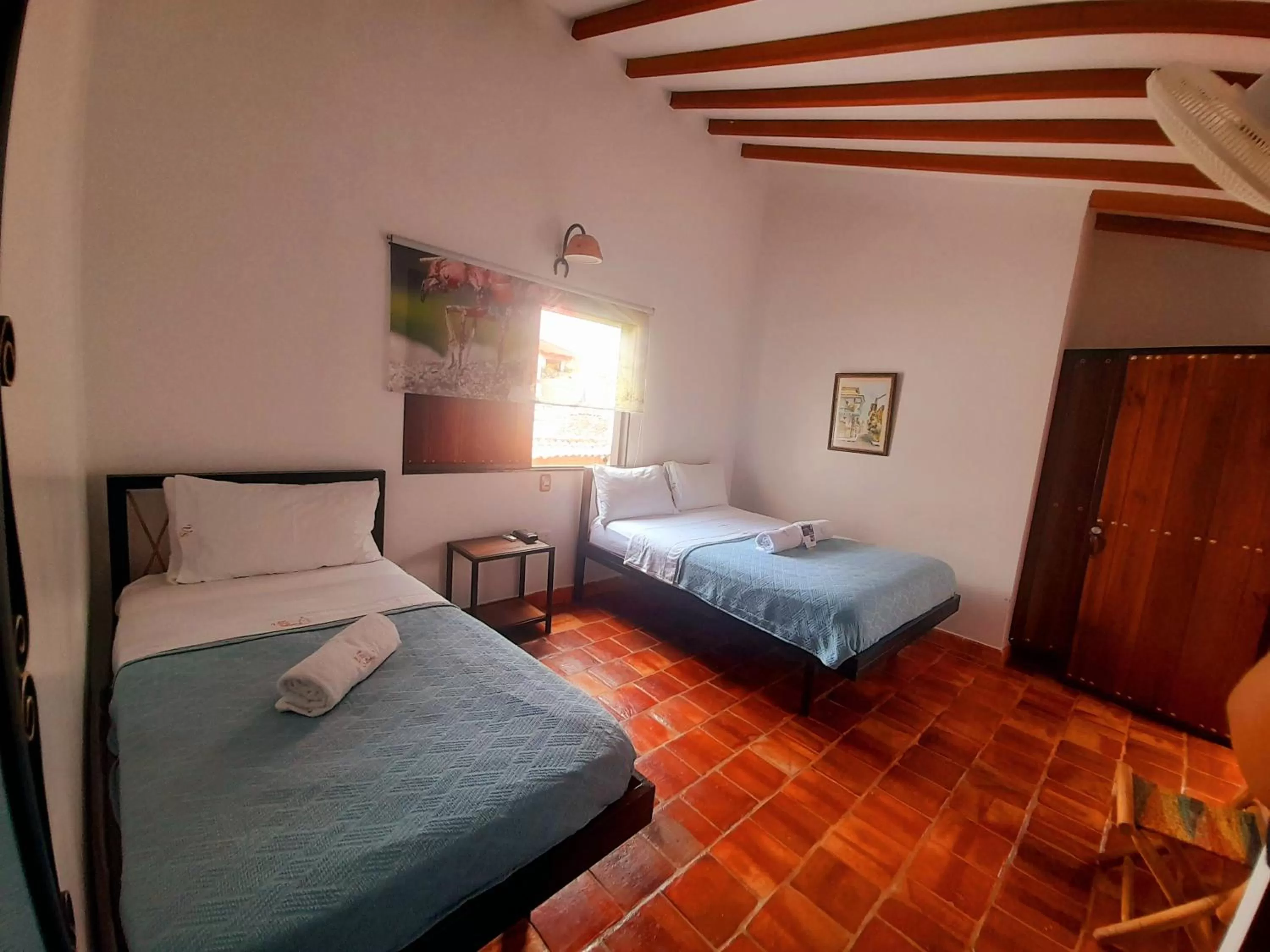 Photo of the whole room, Bed in Hotel Villa Del Socorro