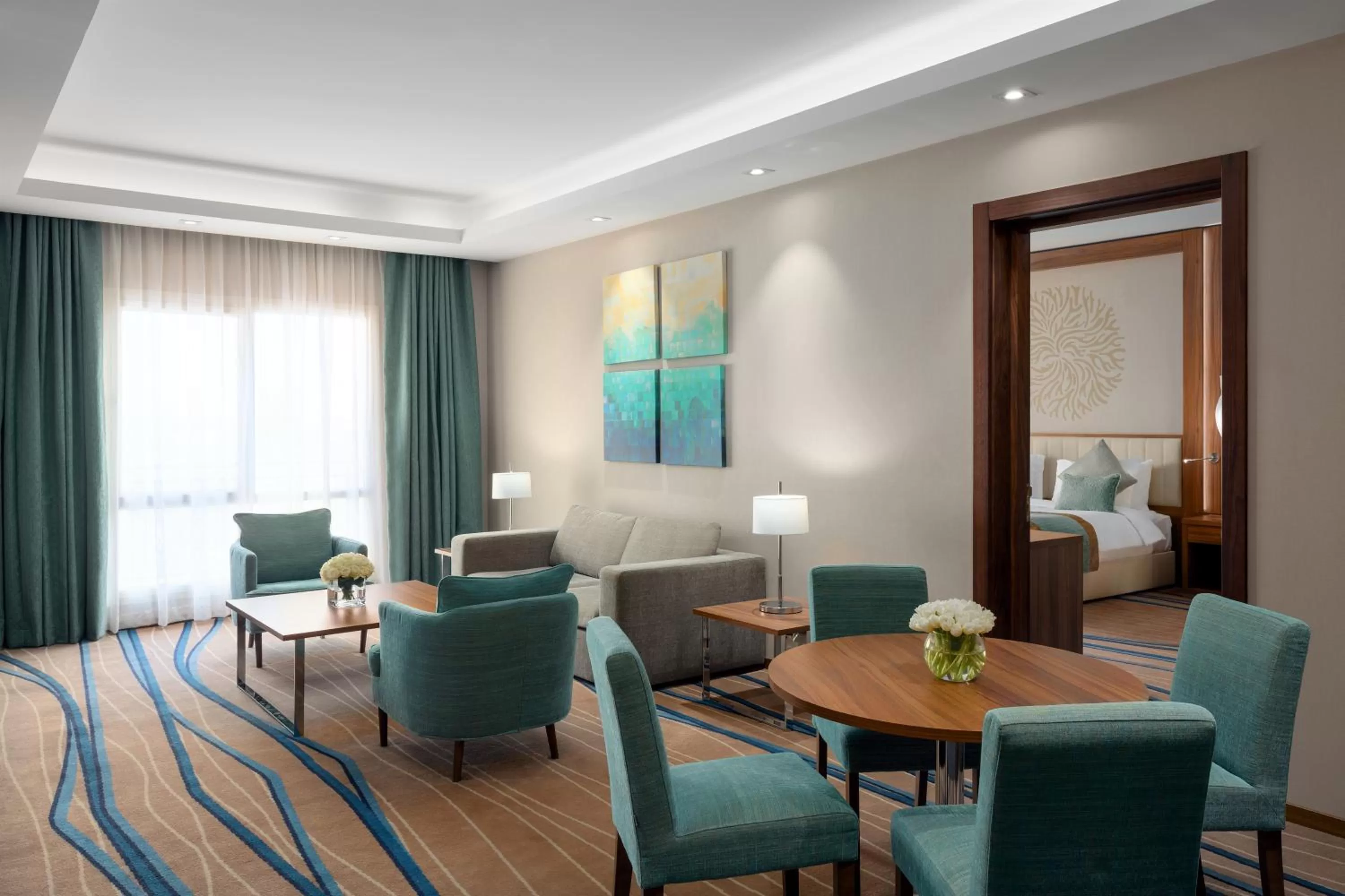 Living room in Radisson Blu Hotel, Jeddah Al Salam