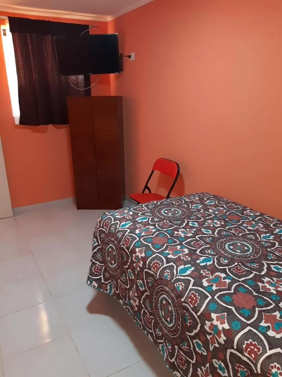 Bed in Hostal D' Silvia