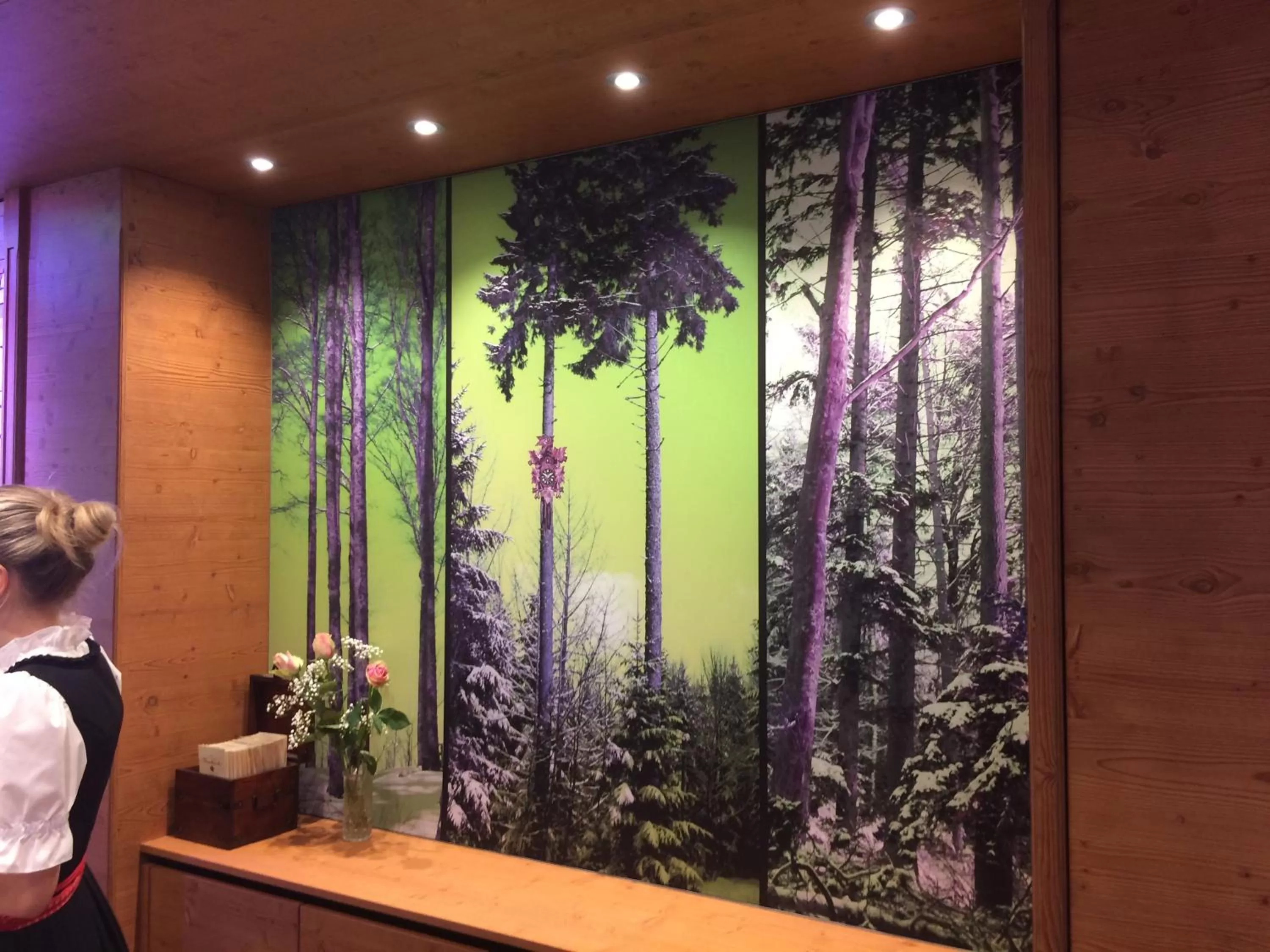 Lobby or reception in Hotel-Restaurant Bierhäusle