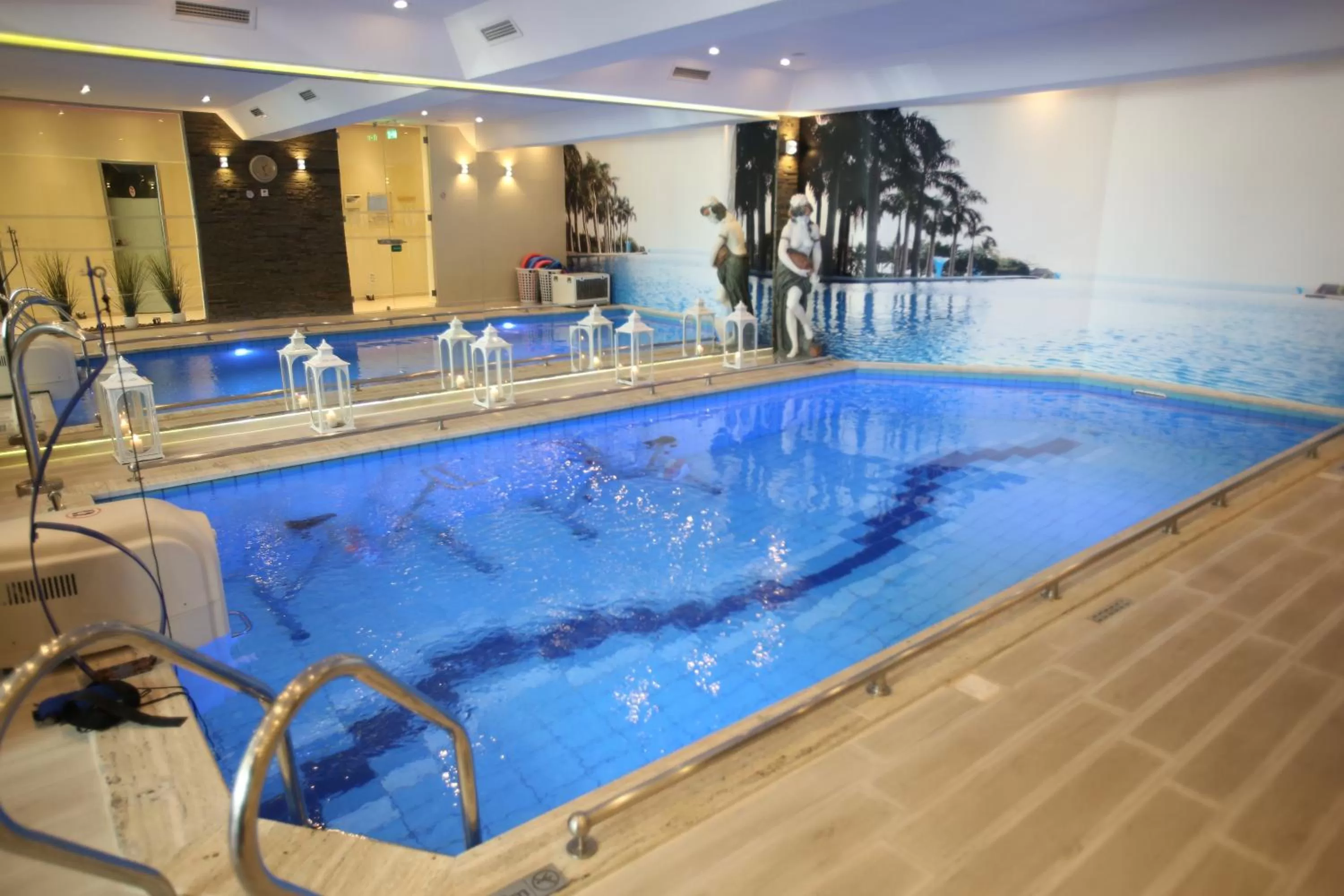 Swimming pool in Grand Hotel & Spa Tirana