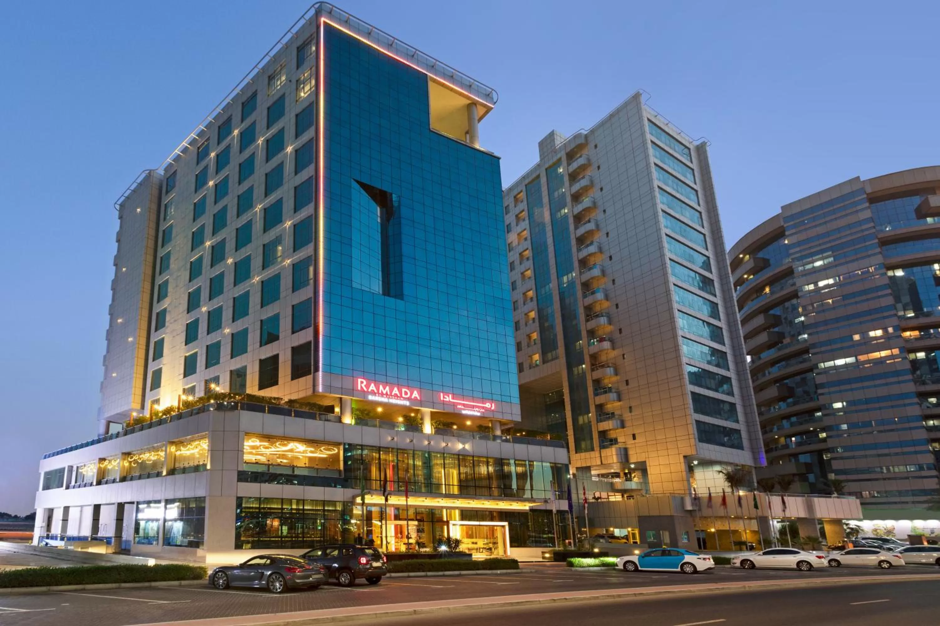 Property building in Ramada by Wyndham Dubai Barsha Heights