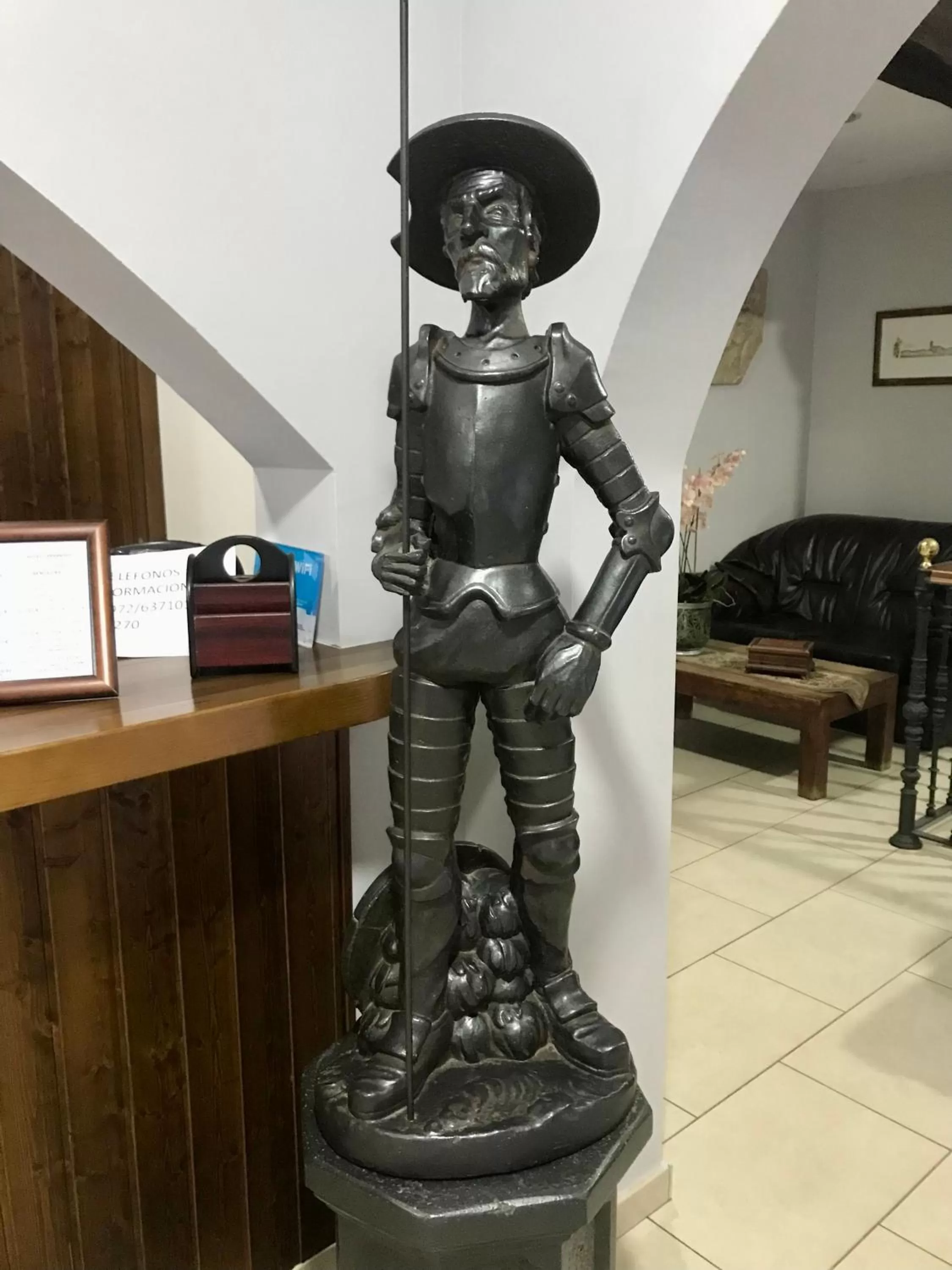 Lobby or reception in Hotel Cervantes