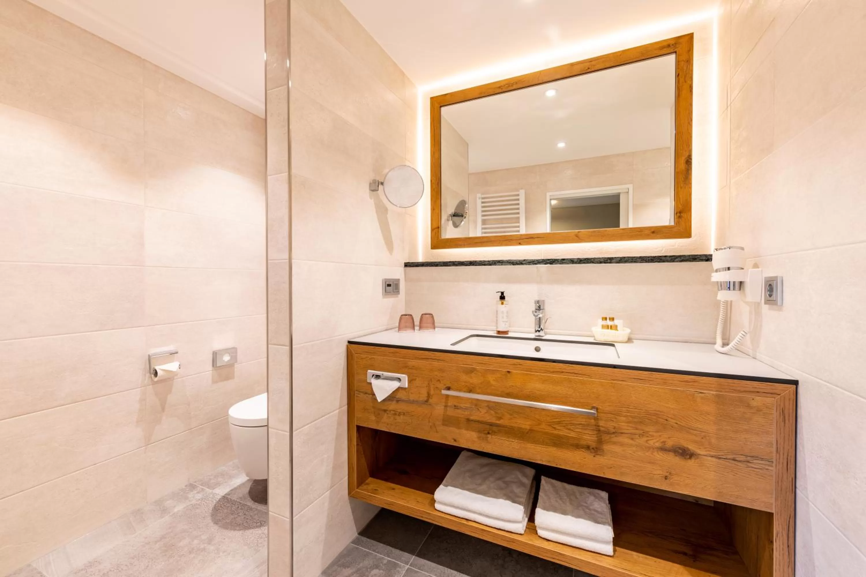 Toilet in Parkhotel Güldene Berge