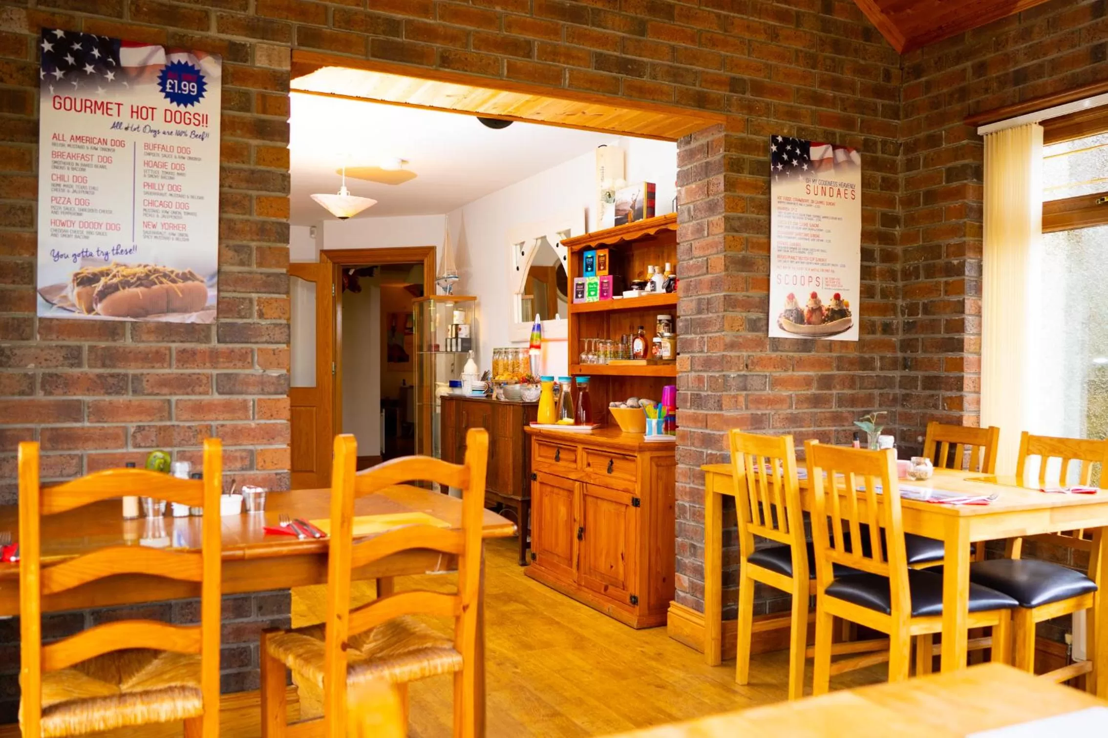 Buffet breakfast in Carnately Lodge