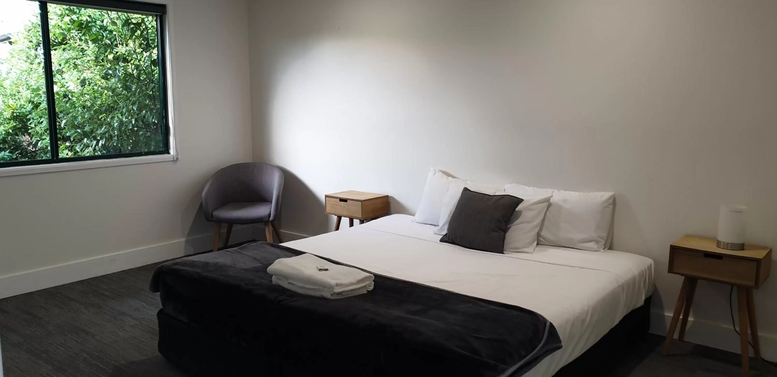 Bed in Tranquil Park