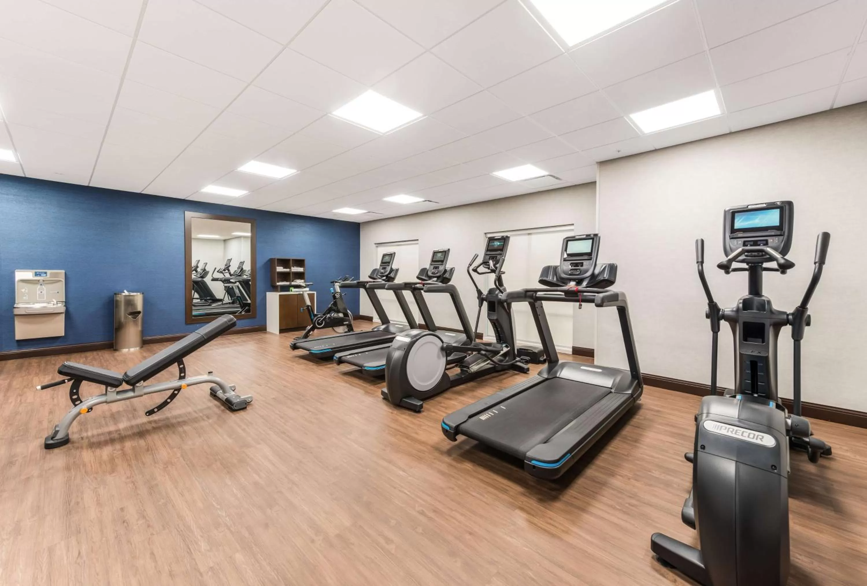 Fitness centre/facilities in Hampton Inn & Suites Benton Harbor, MI
