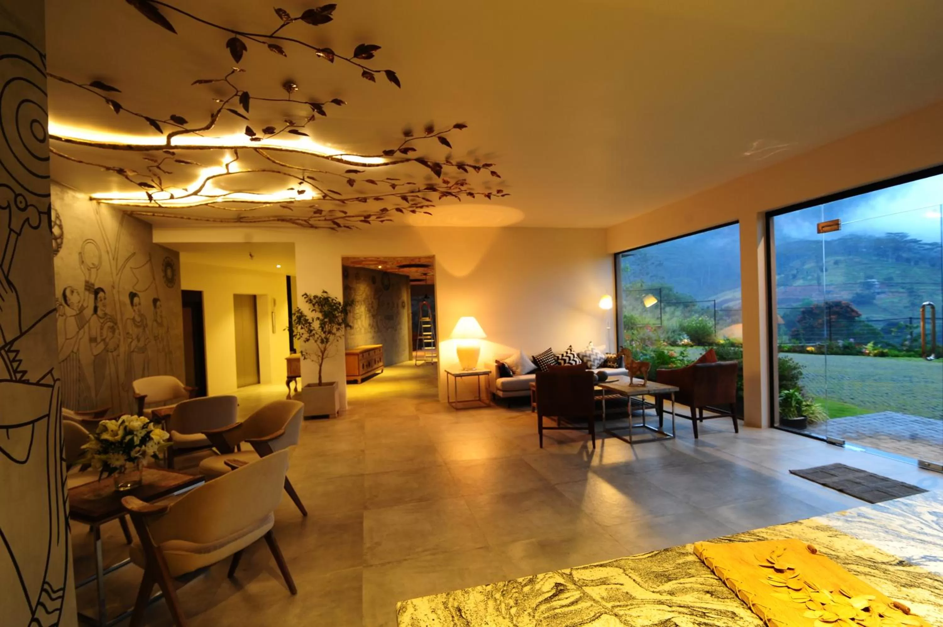 Seating area in Skyloft Kandy by Aaradhya