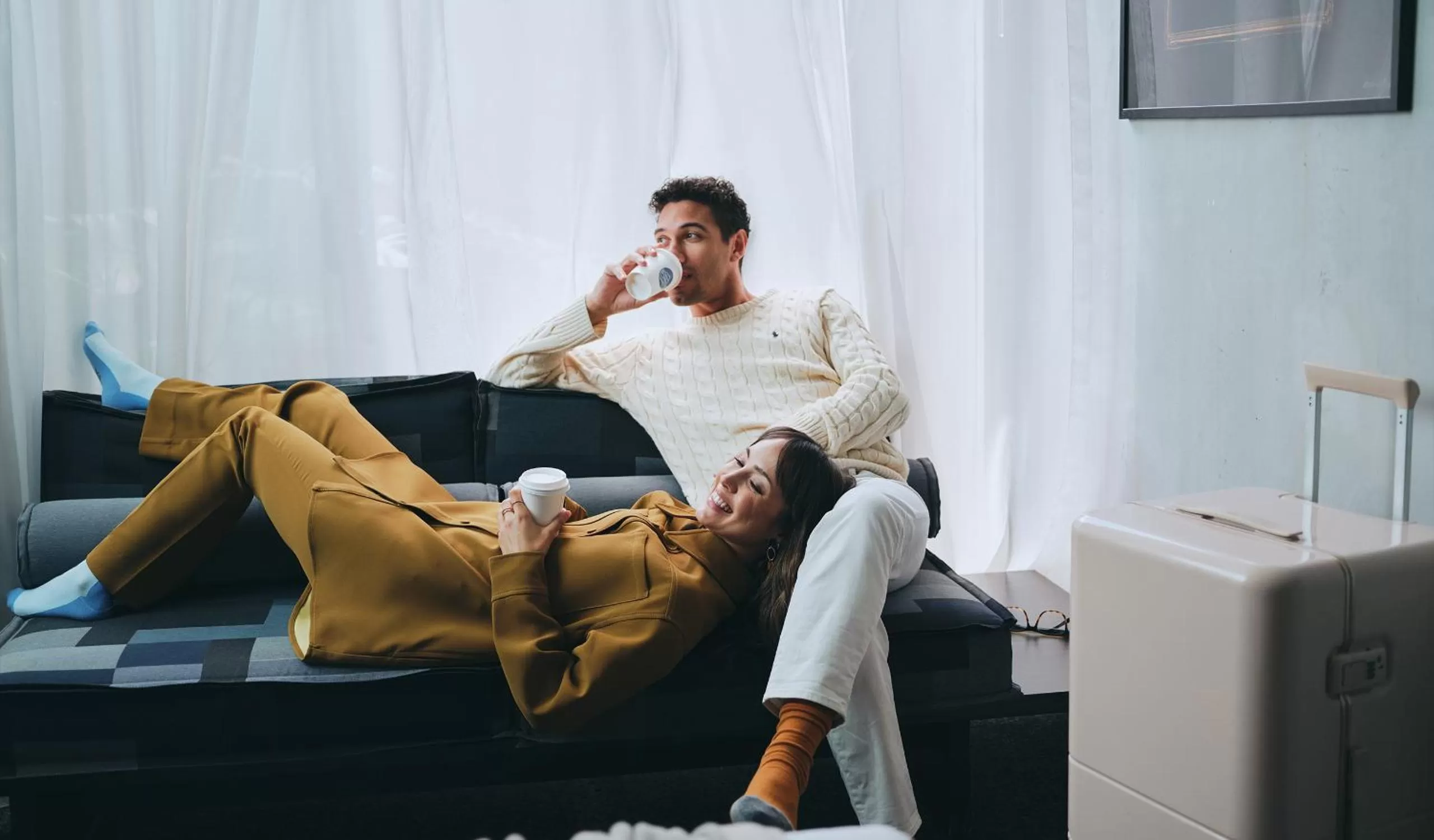 Seating area in Lancemore Crossley St. Melbourne