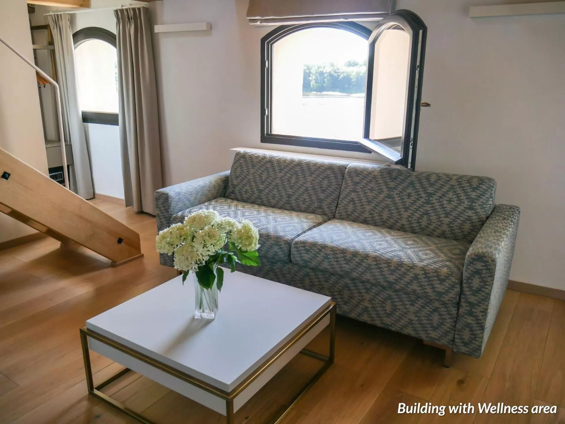 Seating area in Hotel Spichrz