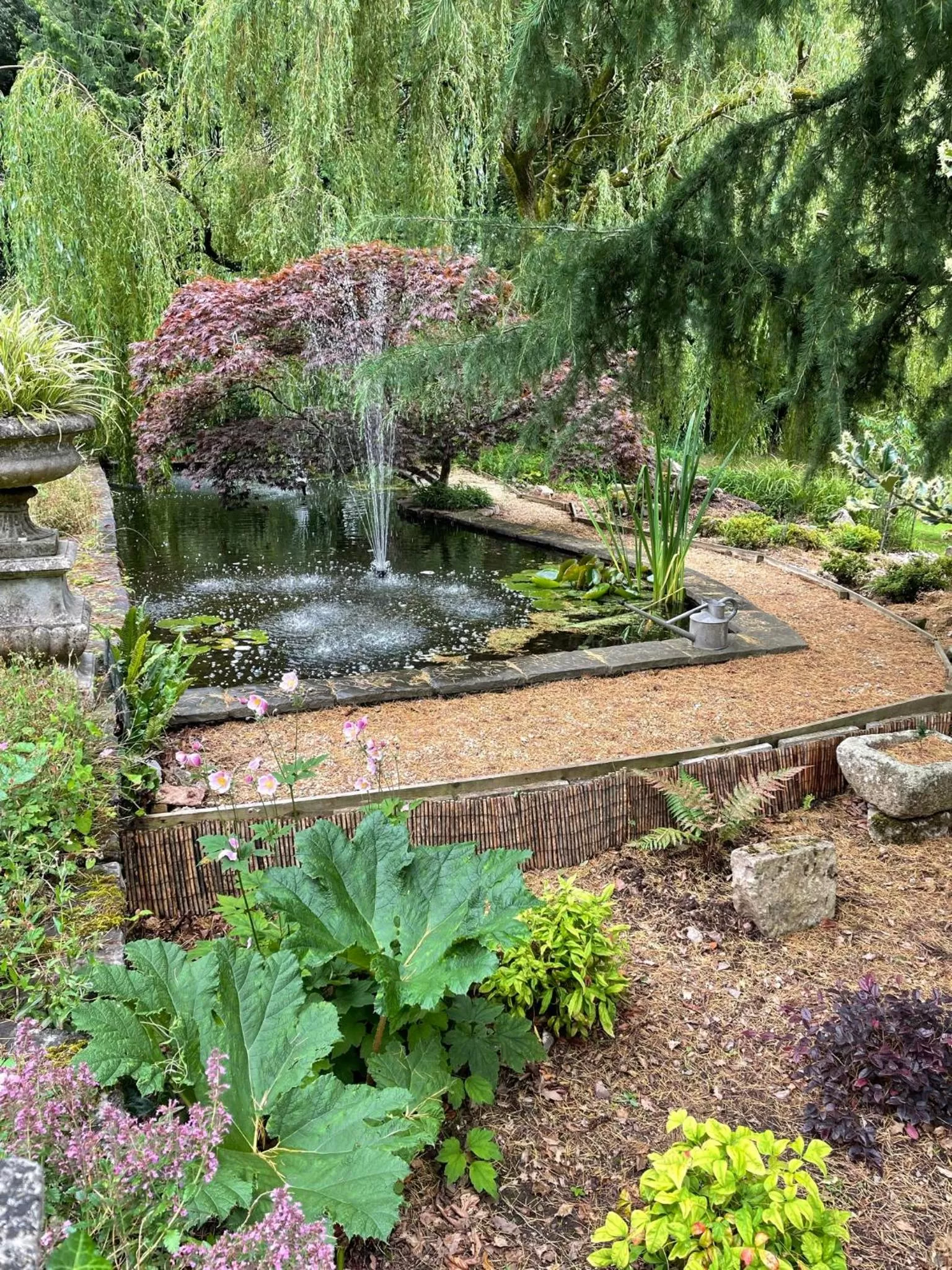 Garden view in Beryl Country House