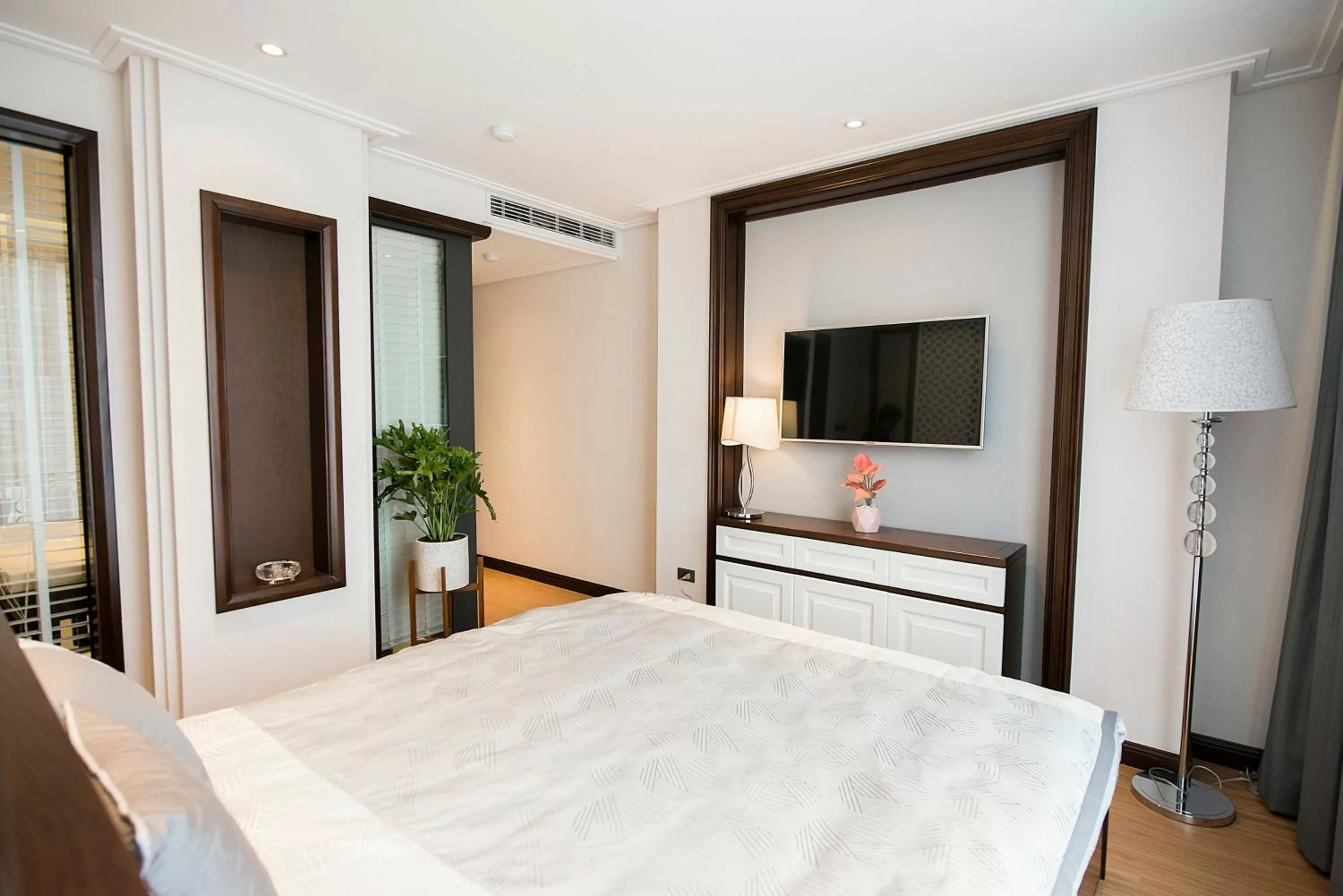 Bed in Hong Gia Tue Apartment