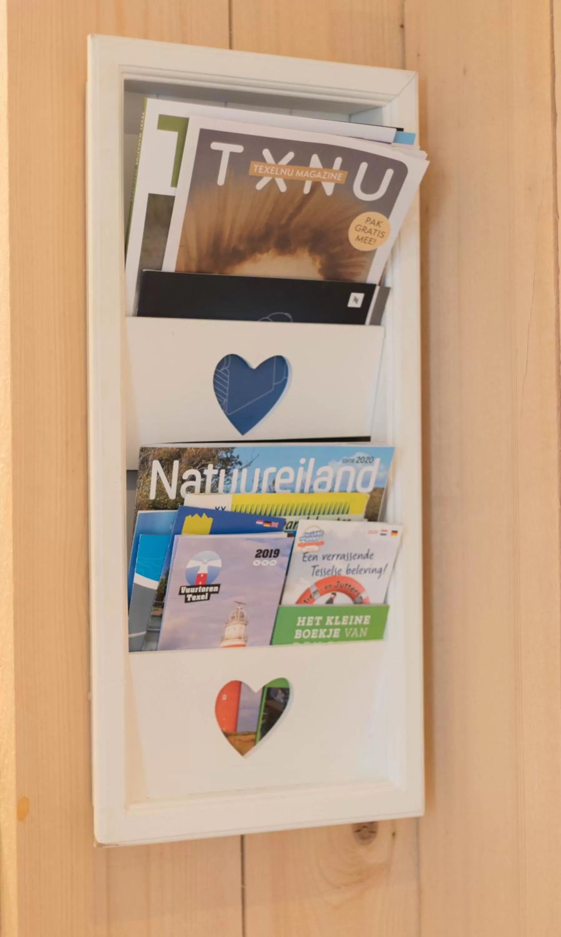 Decorative detail in Bed en Bike Strûnen op Texel