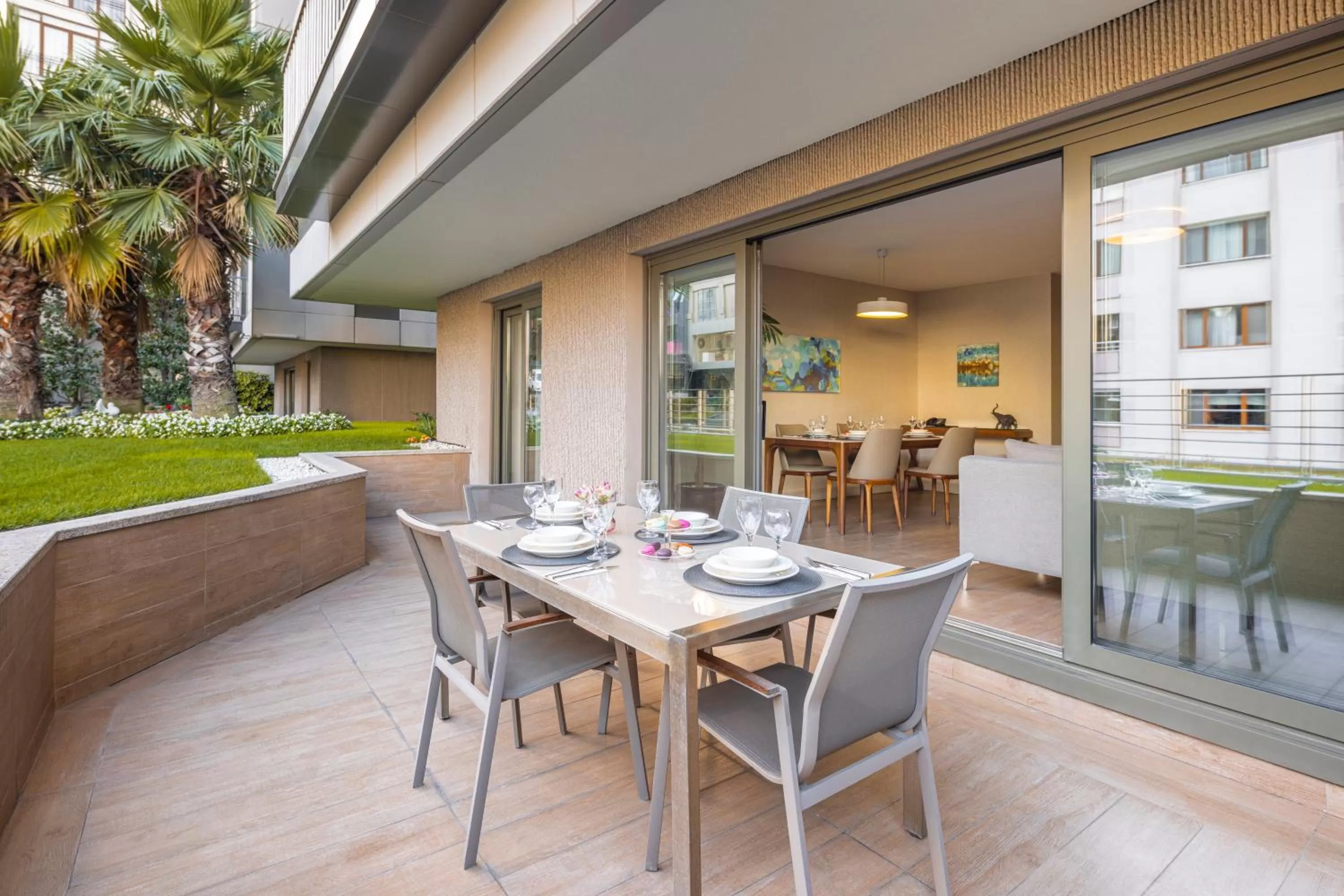 Garden in Tzl Suites Hotel Nişantaşı