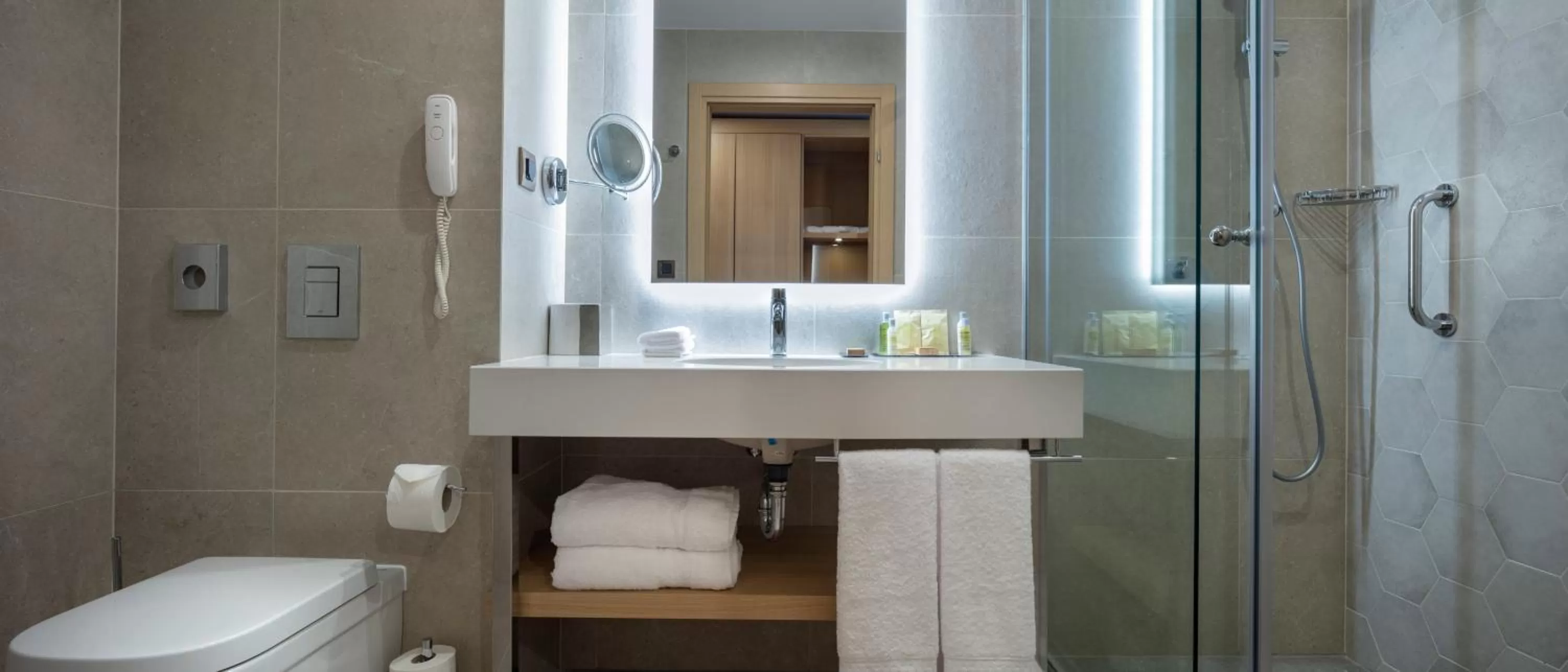 Bathroom in Doubletree By Hilton Plovdiv Center