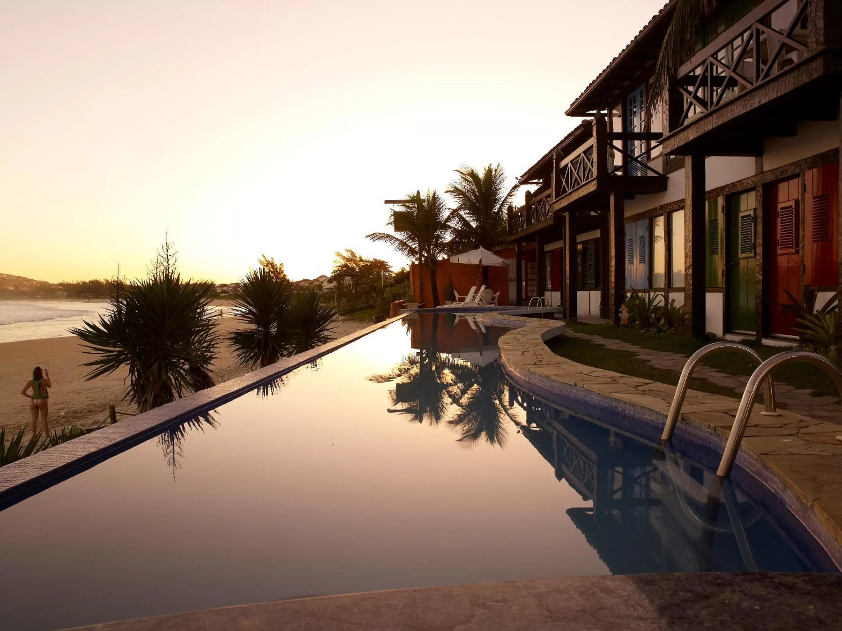 Sea view in Chez Pitu Praia Hotel