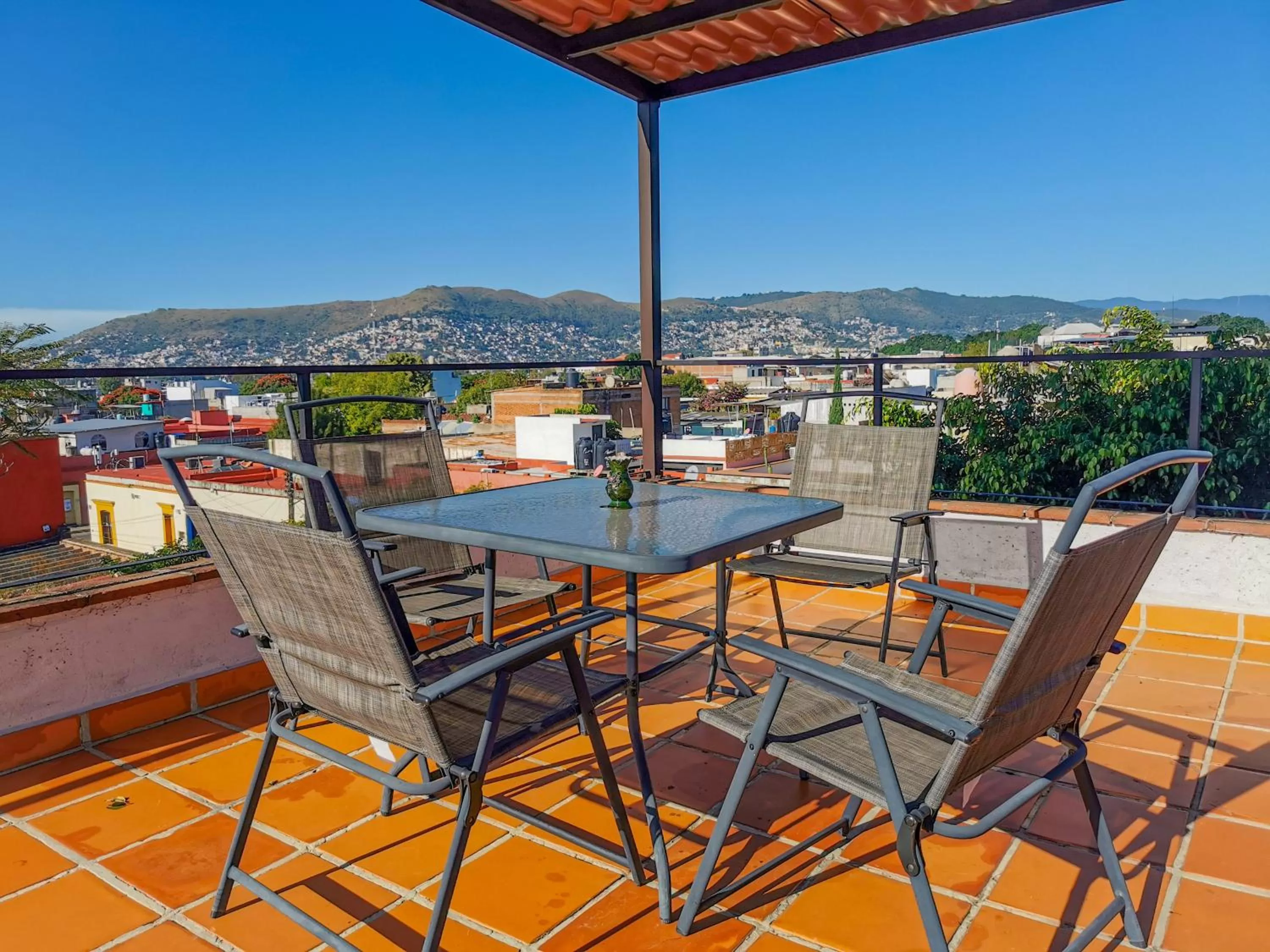 Balcony/Terrace in Hotel Casa Guivá