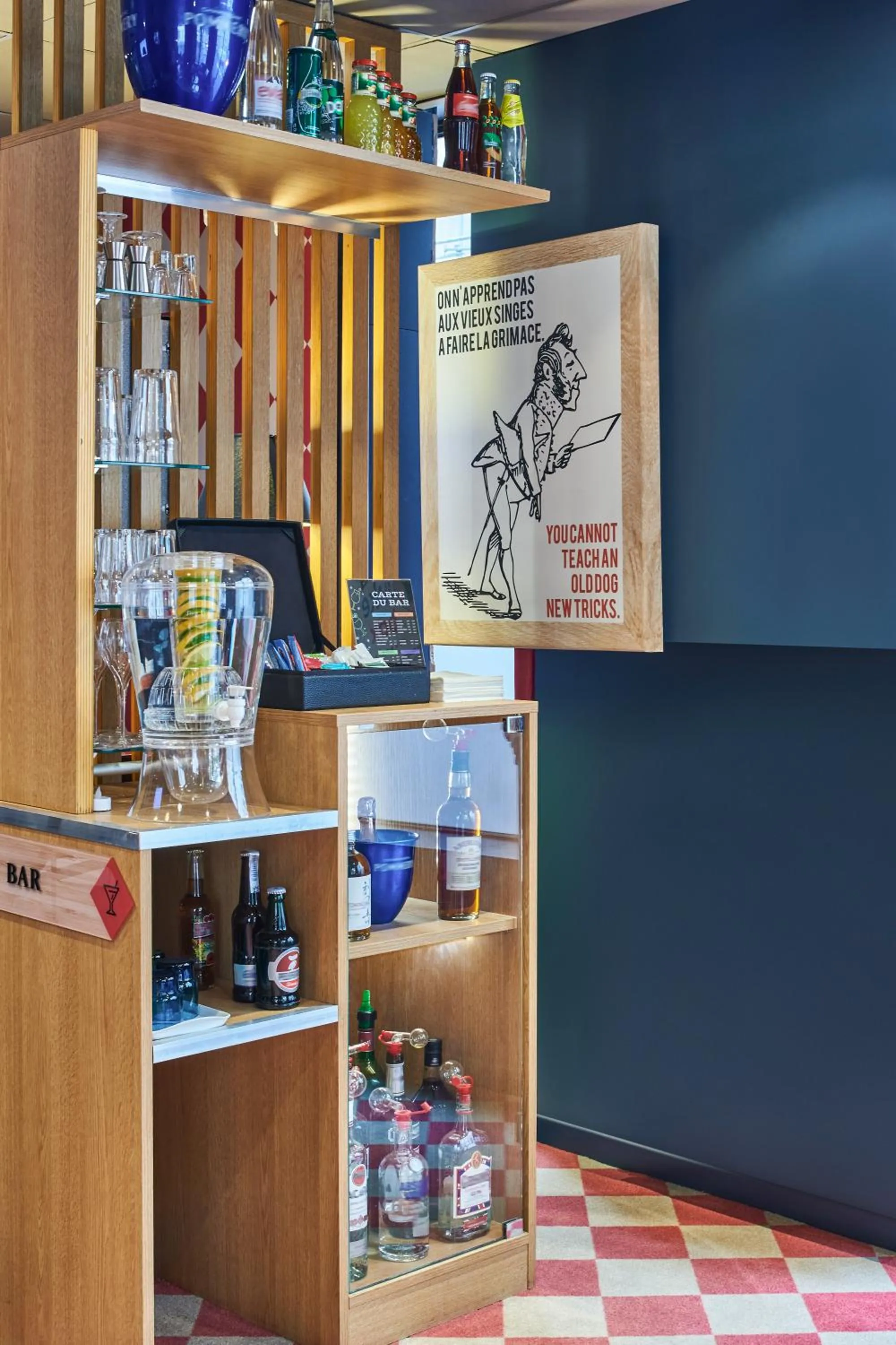 Living room in ibis Styles Paris Alesia Montparnasse