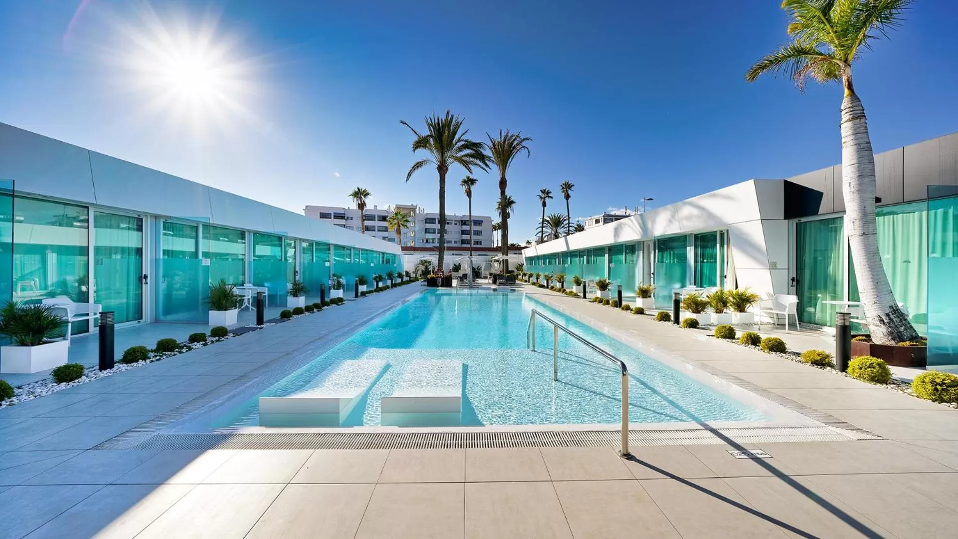 Swimming pool in Hotel Nayra - Adults Only