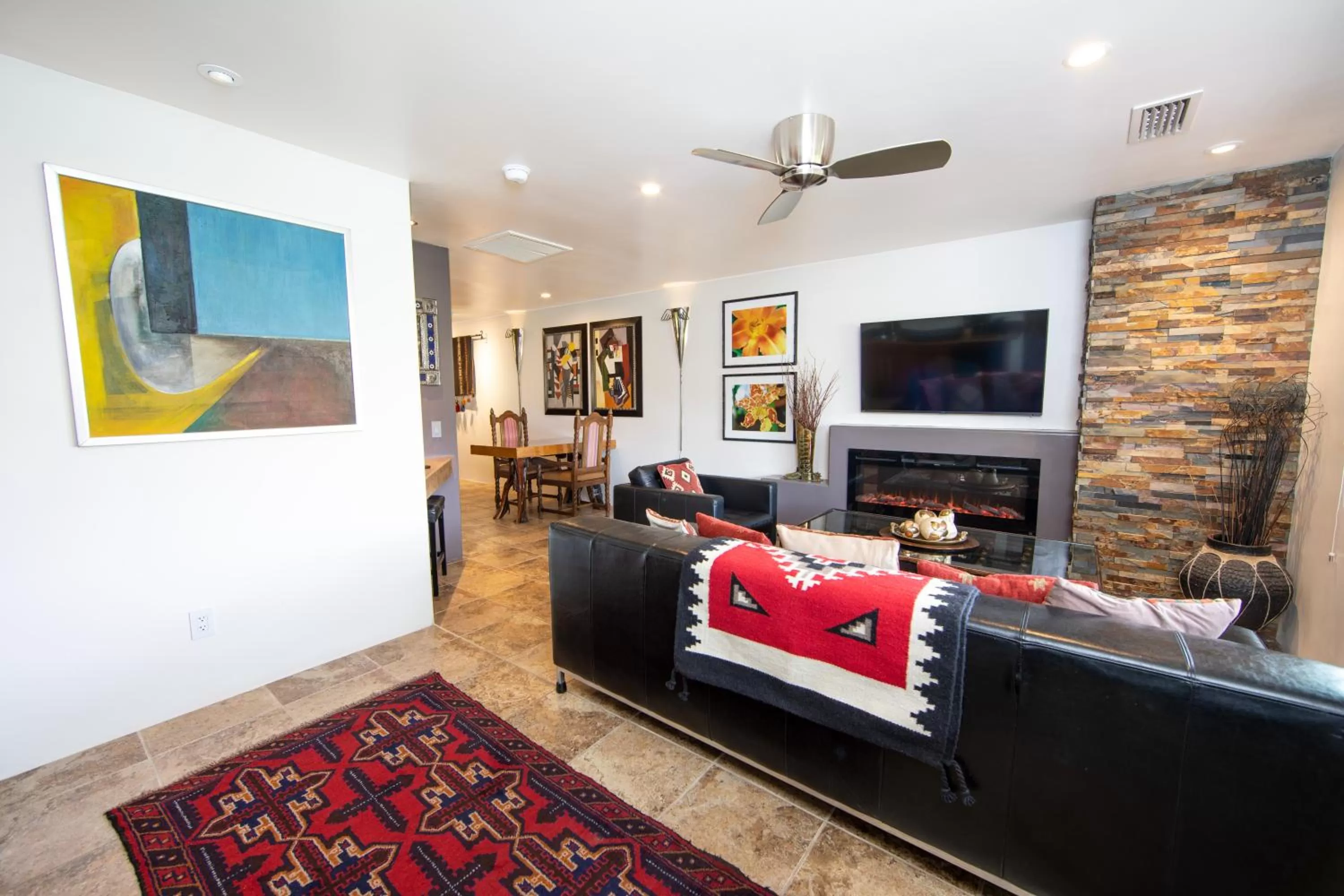 Living room in A Sunset Chateau