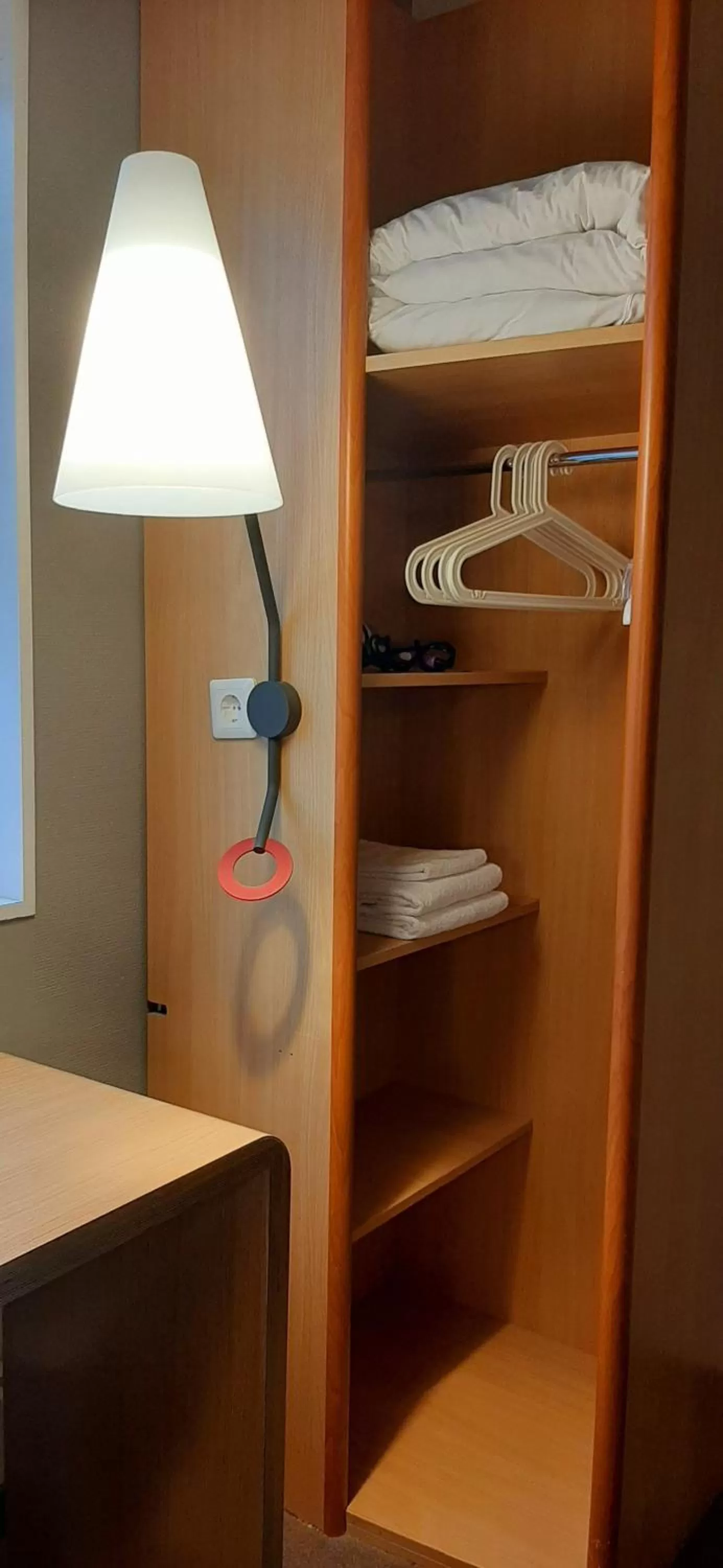 wardrobe in Sure Hotel by Best Western Spånga