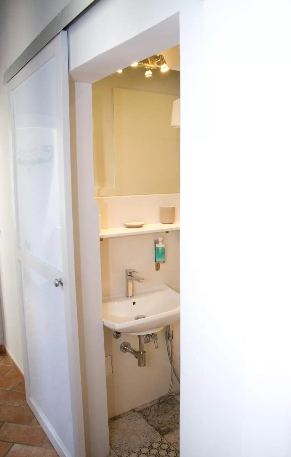 Bathroom in IL MERCATO CENTRALE B and B