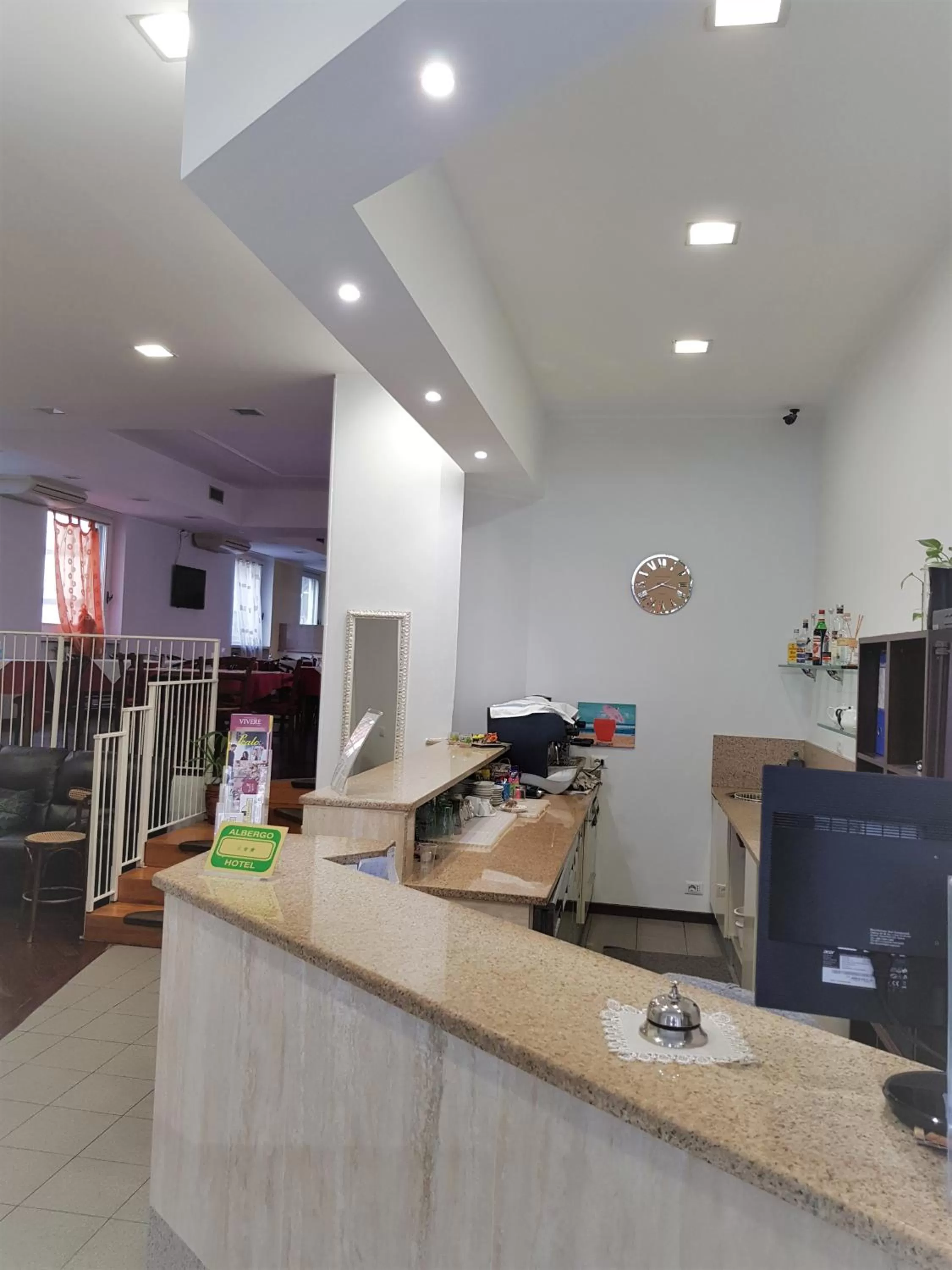 Lobby or reception in Hotel Marinoni