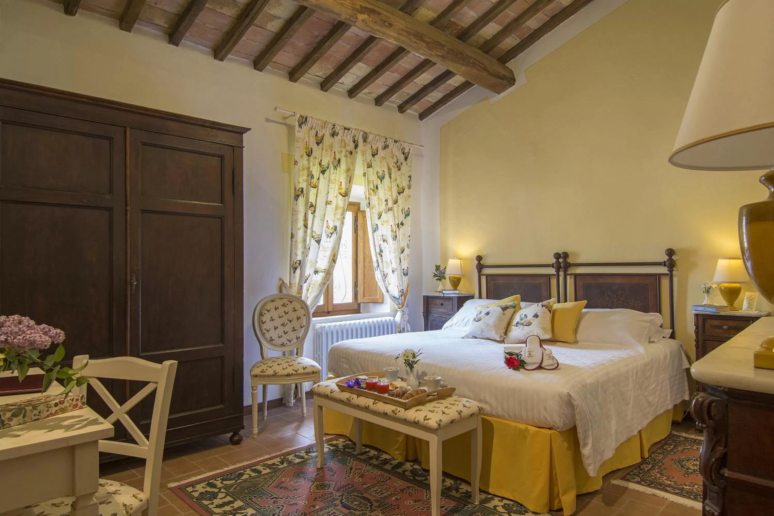 Bedroom, Bed in Hotel Belvedere Di San Leonino