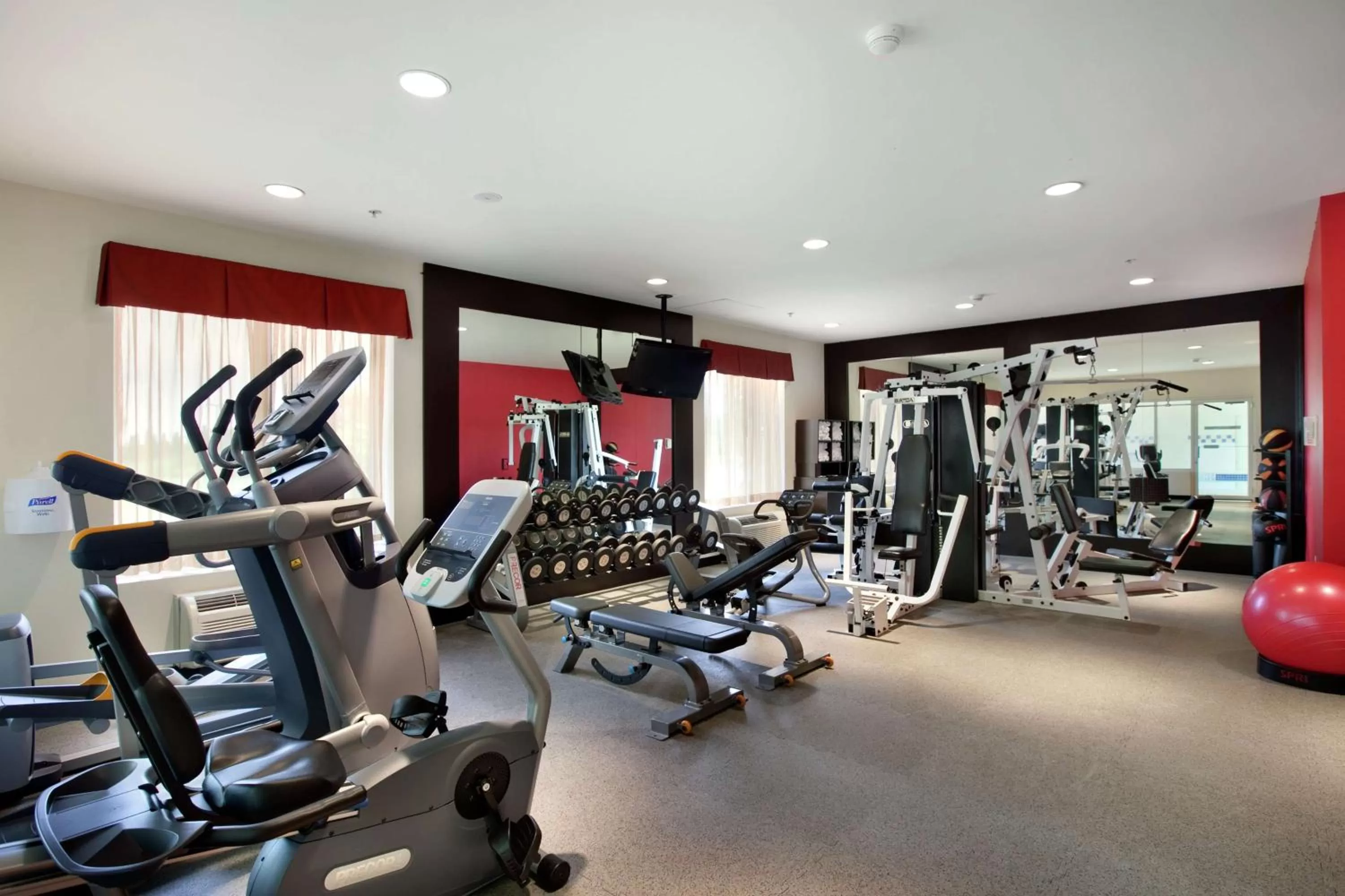 Fitness centre/facilities in Hilton Garden Inn Pittsburgh/Southpointe