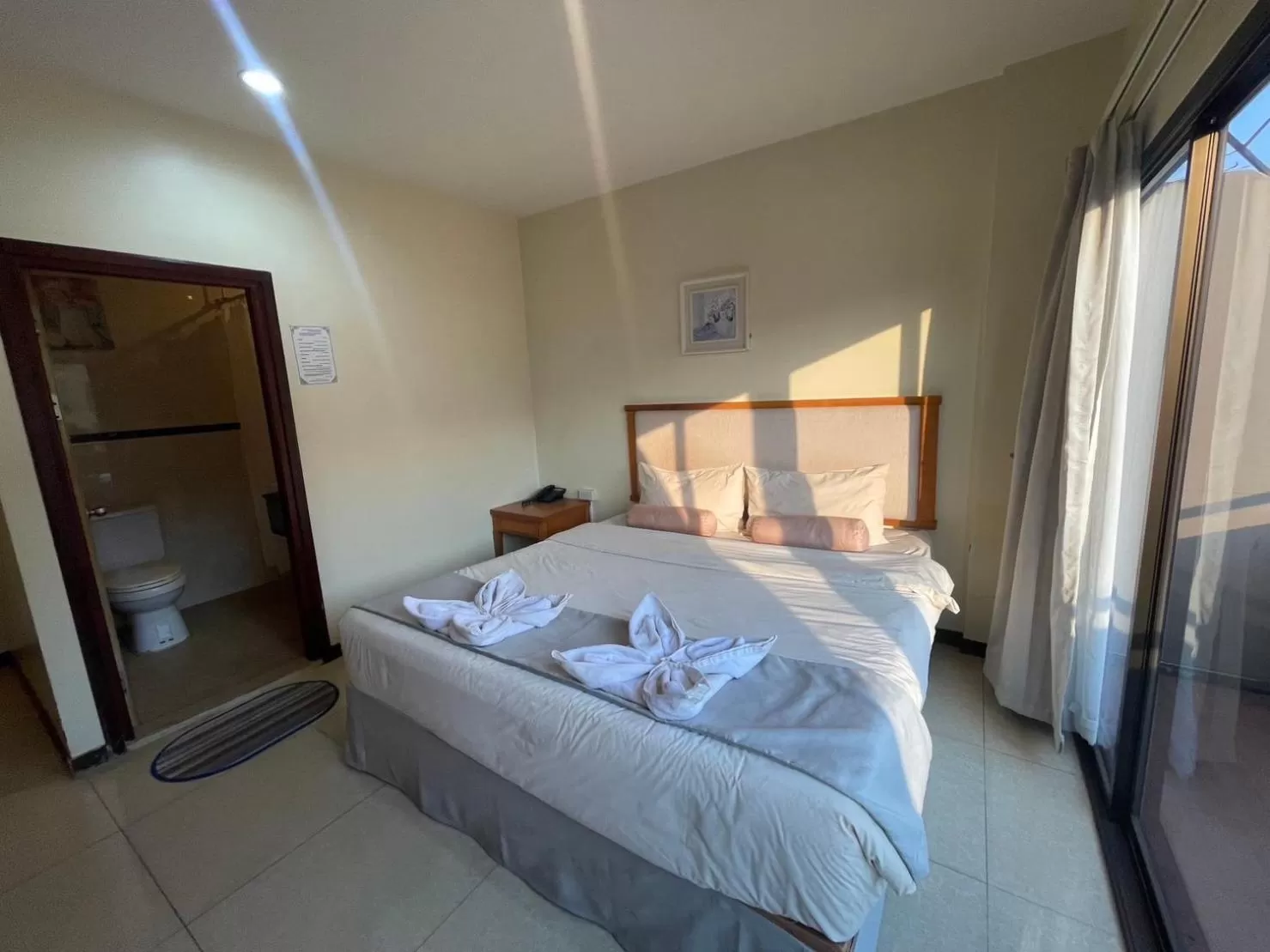 Bedroom, Bed in Babylon Residence Inn pattaya