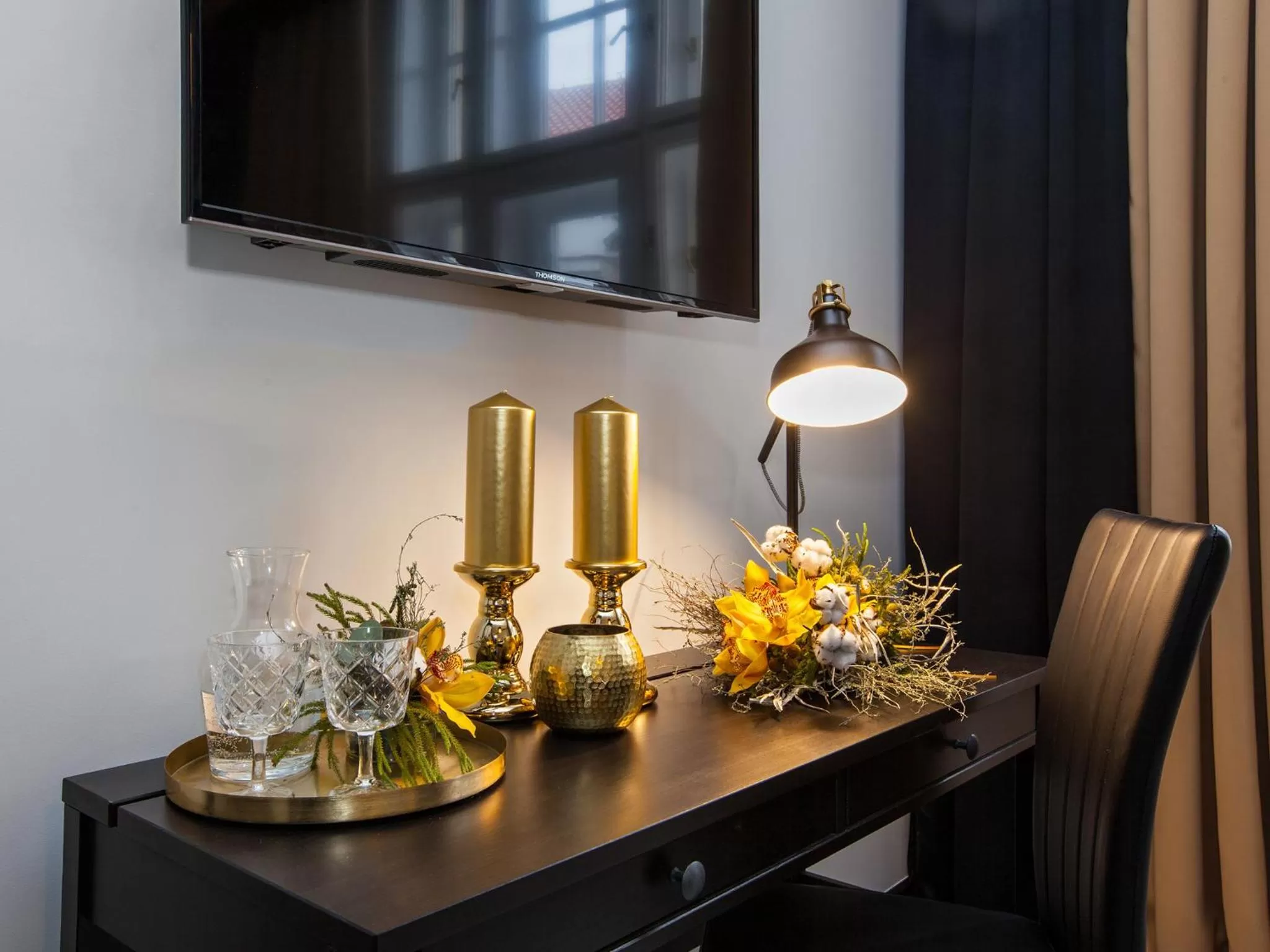 Decorative detail in Golden Prague Rooms